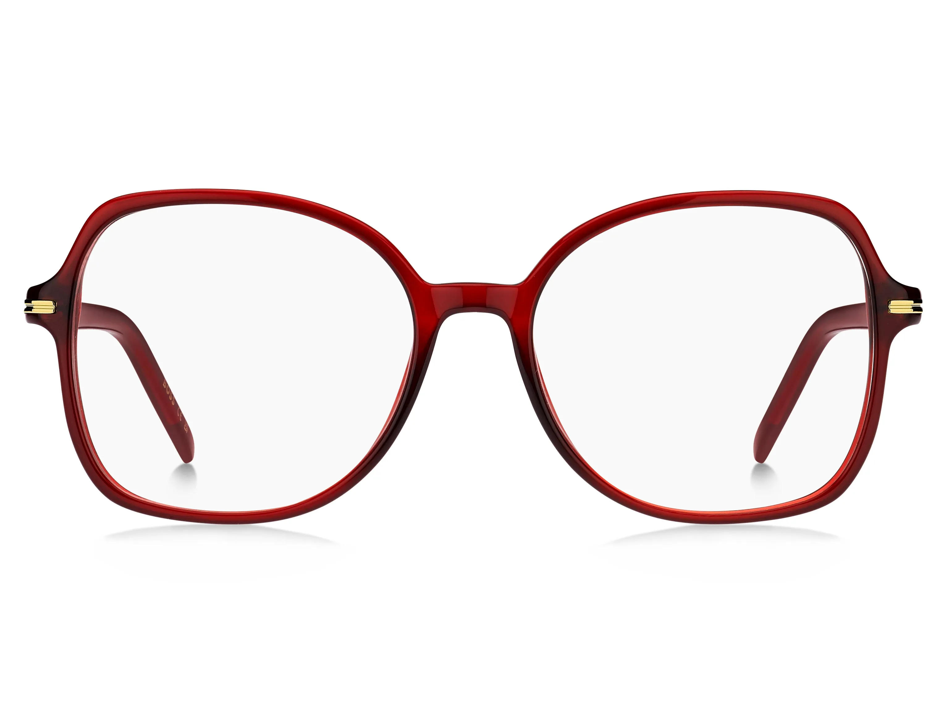 Hugo Boss BOSS 1658 C9A Montature da vista Acetato Rosso Farfalla - immagine 2