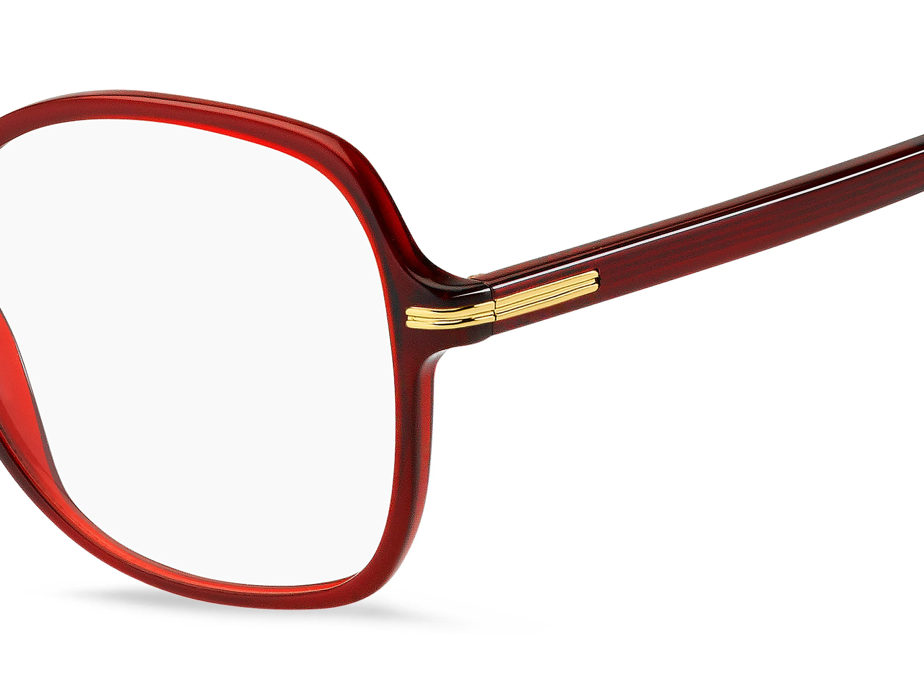 Hugo Boss BOSS 1658 C9A Montature da vista Acetato Rosso Farfalla - immagine 3