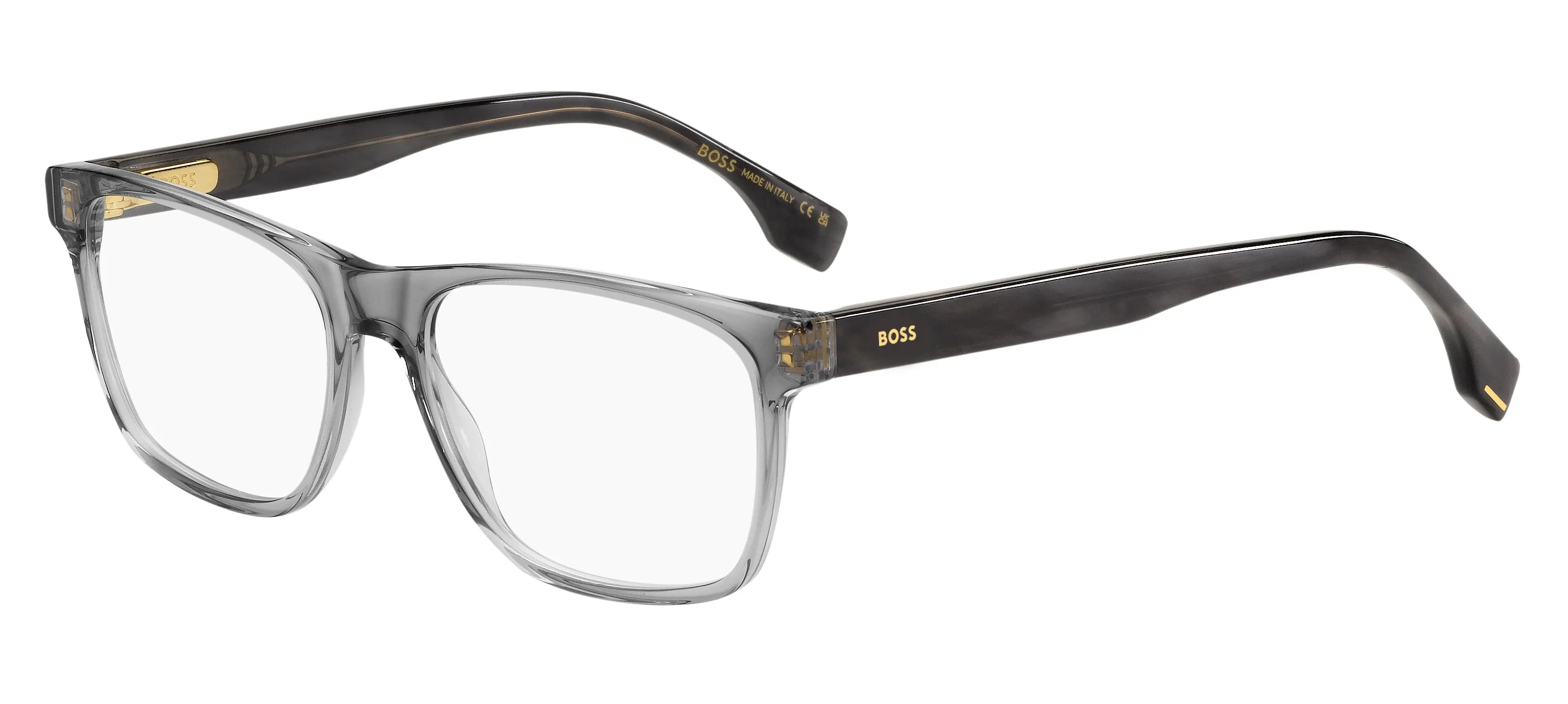Hugo Boss BOSS 1646 2W8 Montature da vista Acetato Grigio Squadrata - immagine 1
