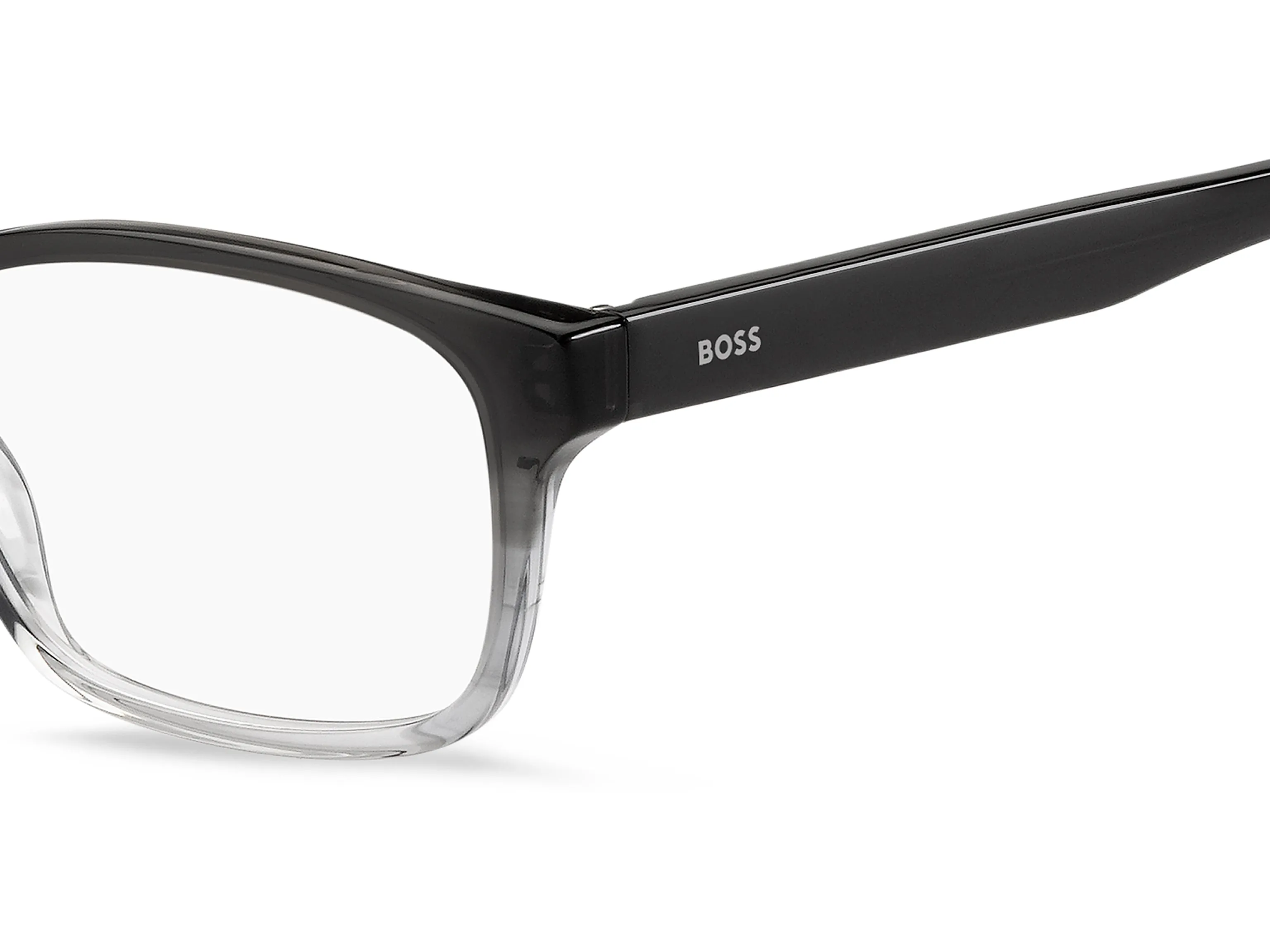 Hugo Boss BOSS 1645 2W8 Montature da vista Acetato Grigio Squadrata - immagine 3