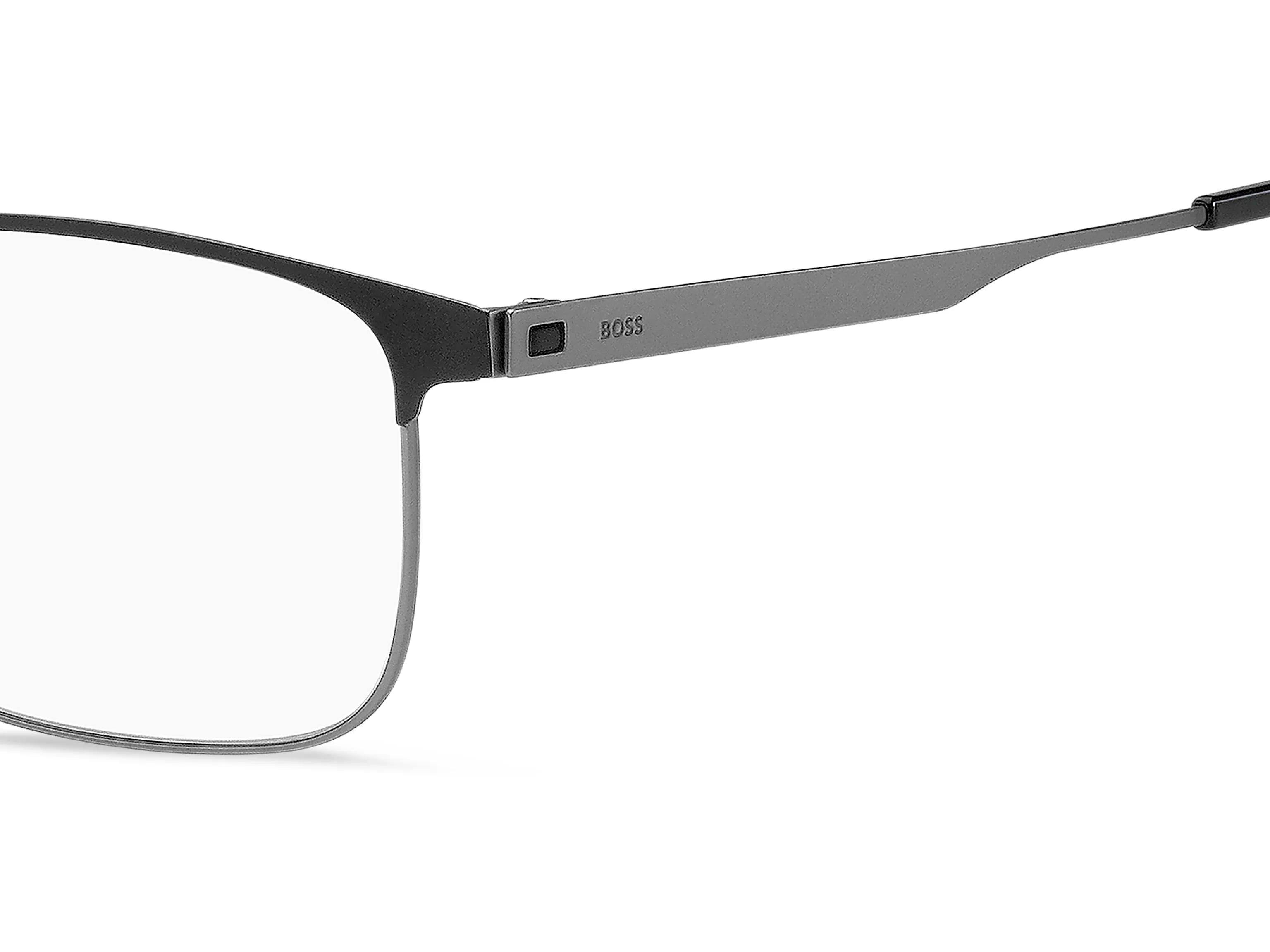 Hugo Boss BOSS 1644 TI7 Montature da vista Acciaio Nero-opaco Squadrata - immagine 3