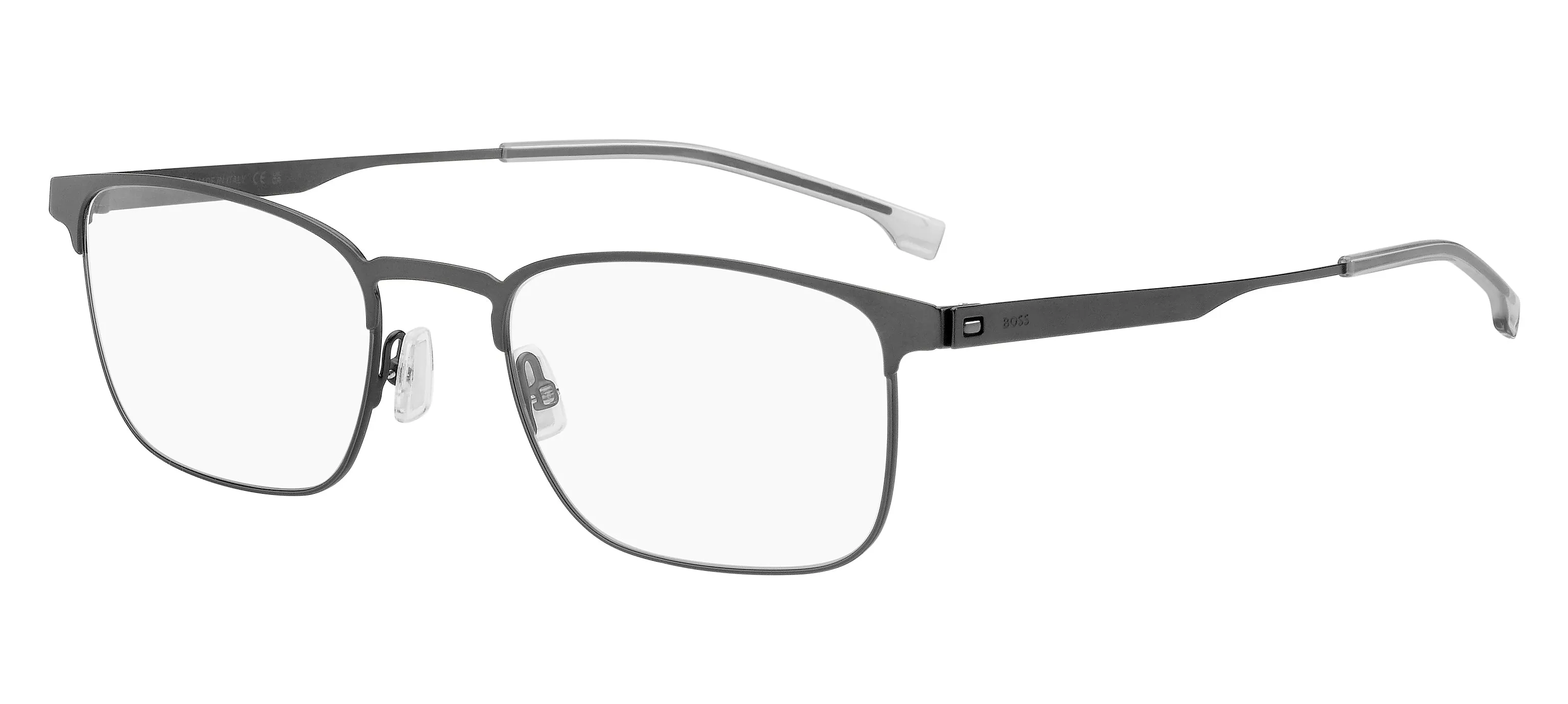 Hugo Boss BOSS 1644 SVK Montature da vista Acciaio Canna di fucile/Nero Squadrata - immagine 1