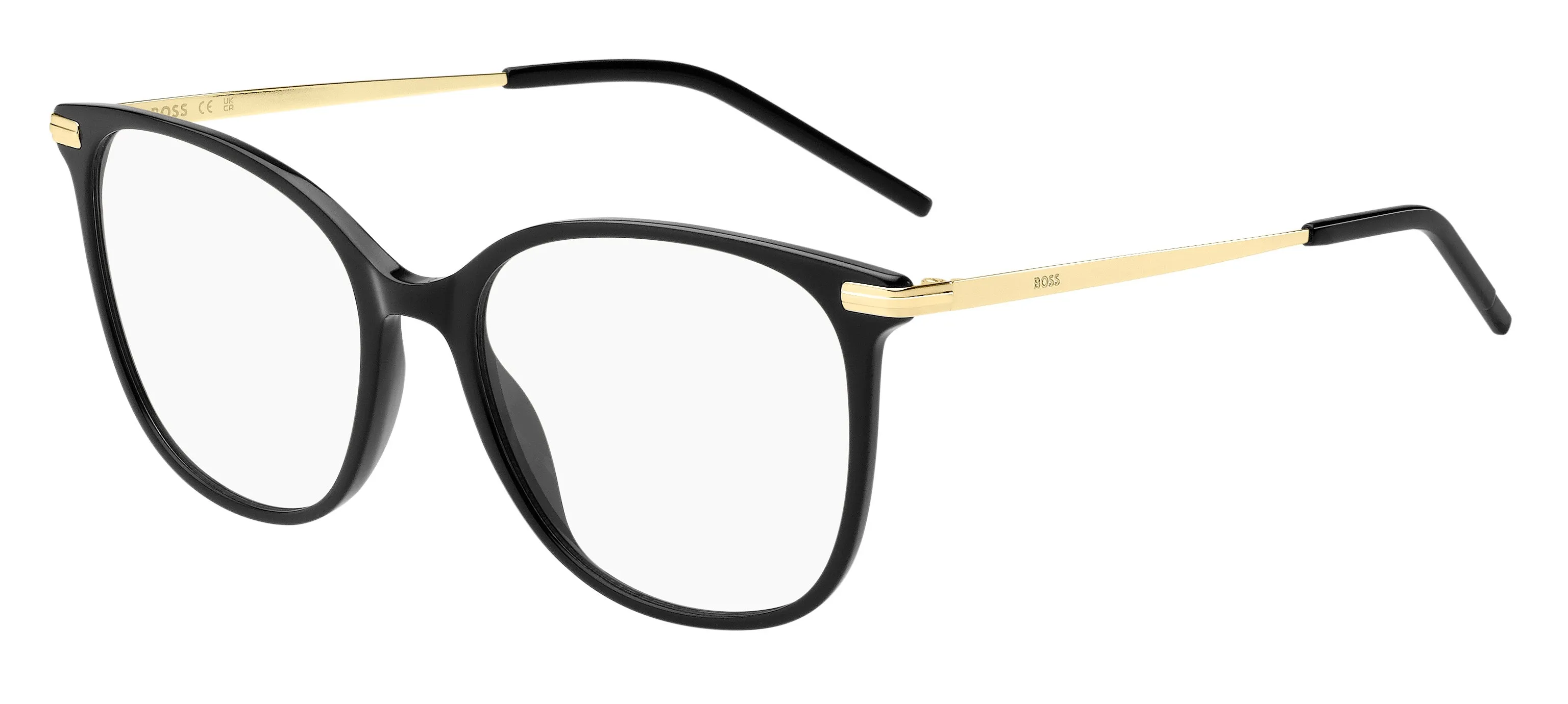 Hugo Boss BOSS 1663 2M2 Montature da vista Acetato Nero Squadrata - immagine 1