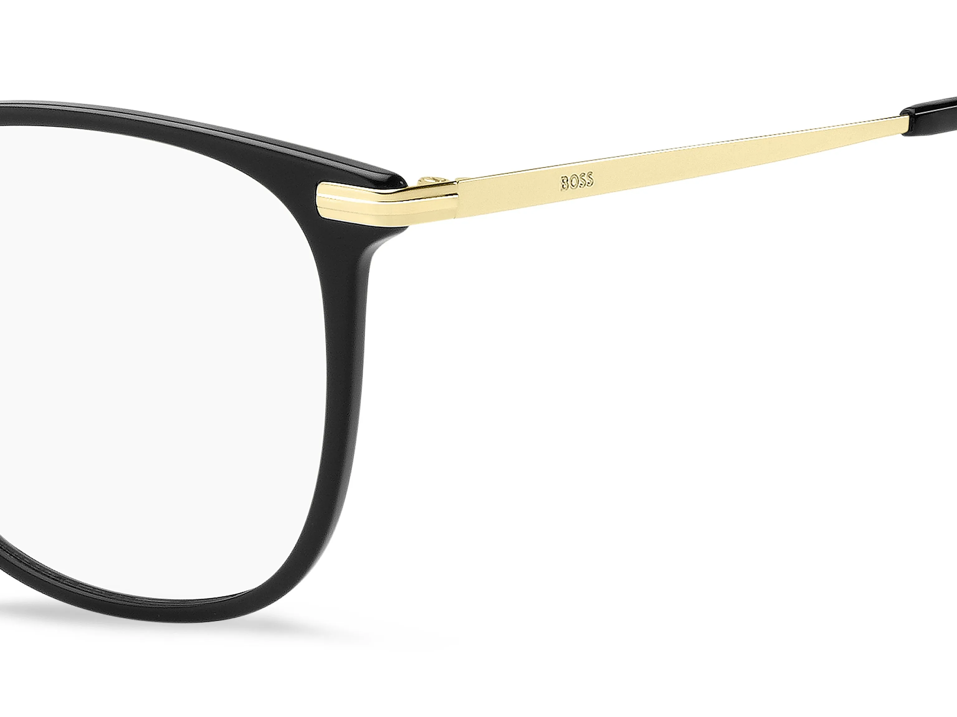 Hugo Boss BOSS 1663 2M2 Montature da vista Acetato Nero Squadrata - immagine 3