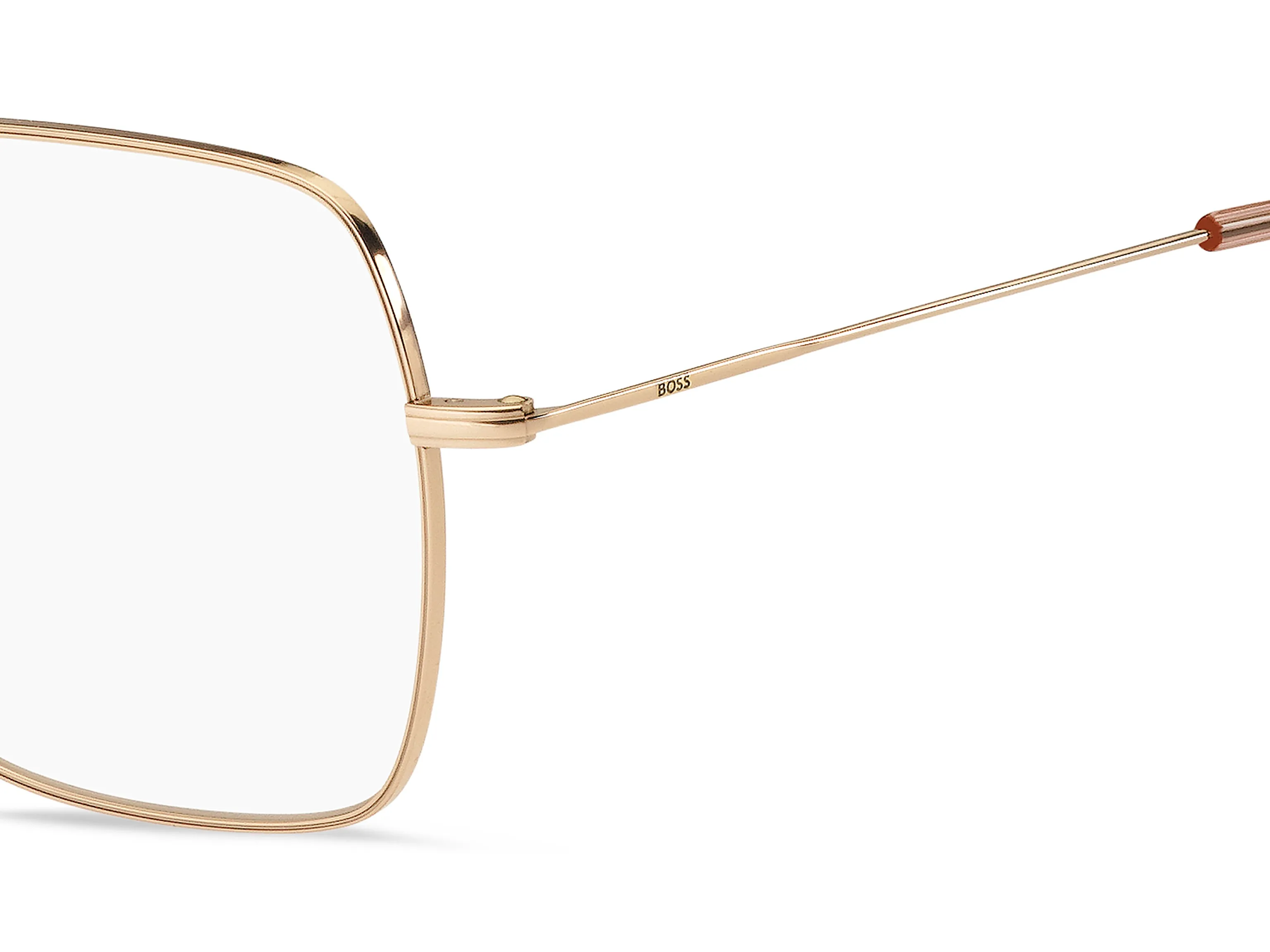 Hugo Boss BOSS 1666 EYR Montature da vista Titanio Oro Squadrata - immagine 3