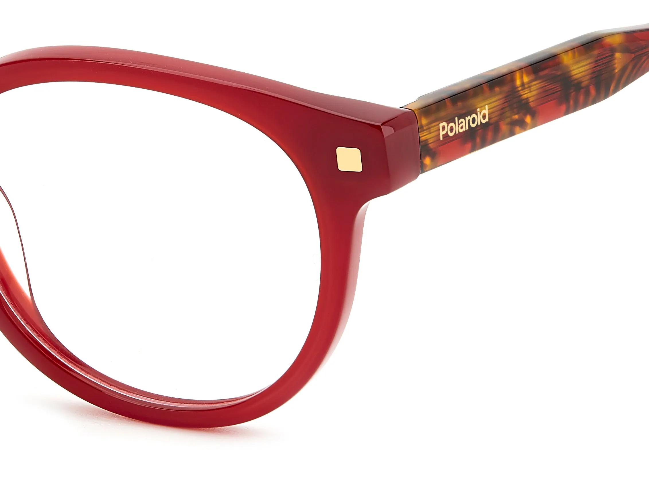 Polaroid PLD D519 LHF Montature da vista Bio-acetato Bordeaux Pantos - immagine 4