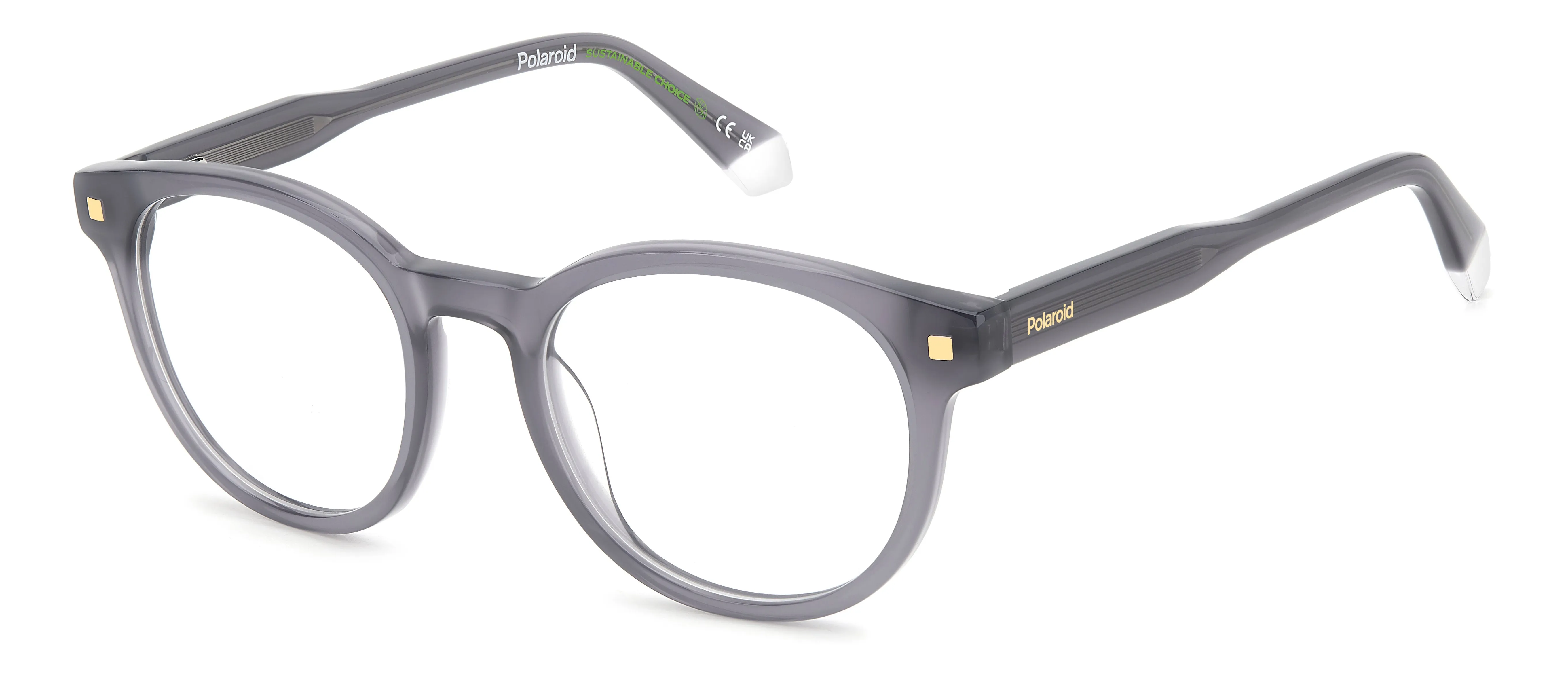 Polaroid PLD D519 KB7 Montature da vista Bio-acetato Grigio Pantos - immagine 1