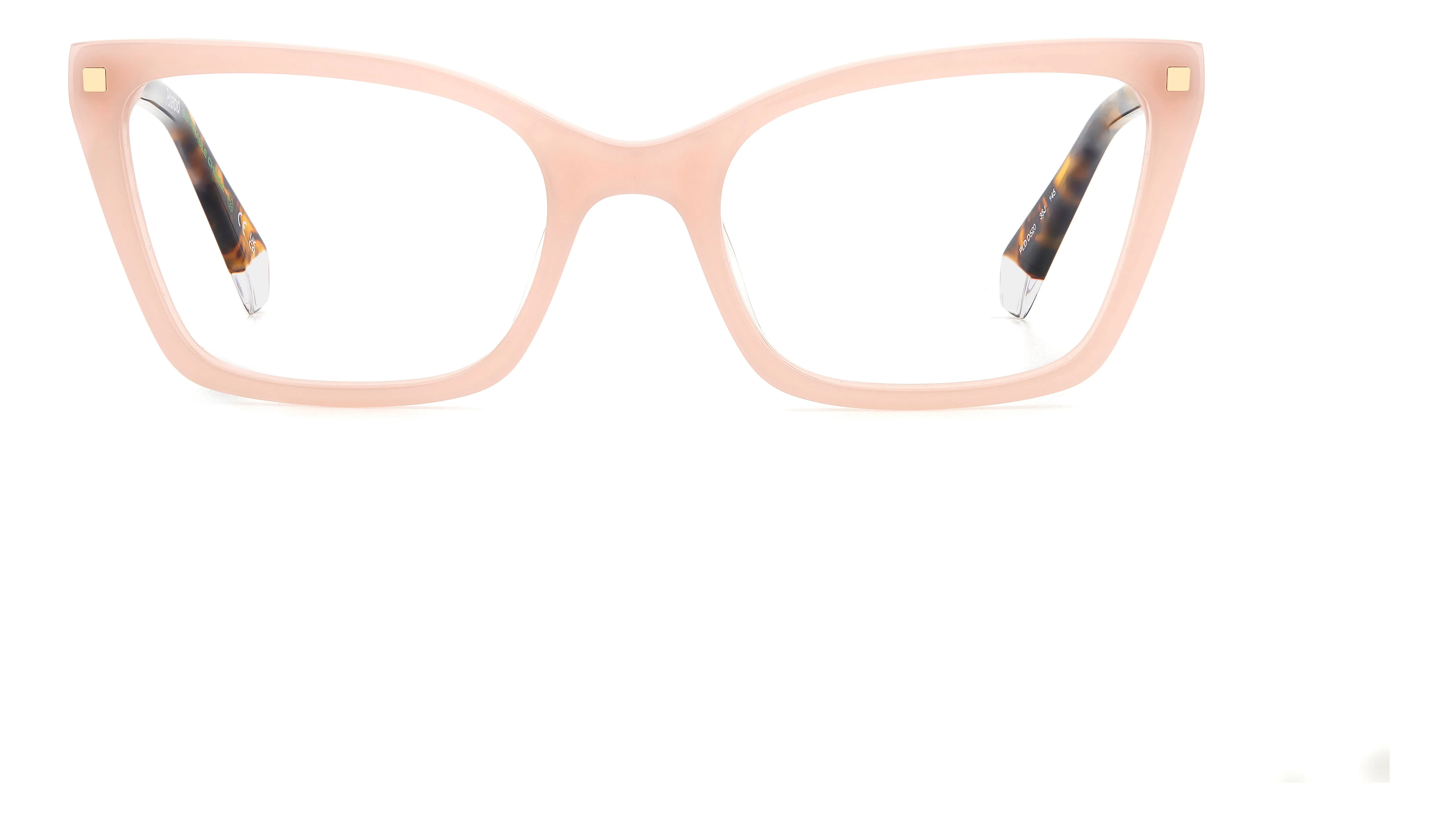 Polaroid PLD D520 35J Montature da vista Bio-acetato Rosa Squadrata - immagine 2