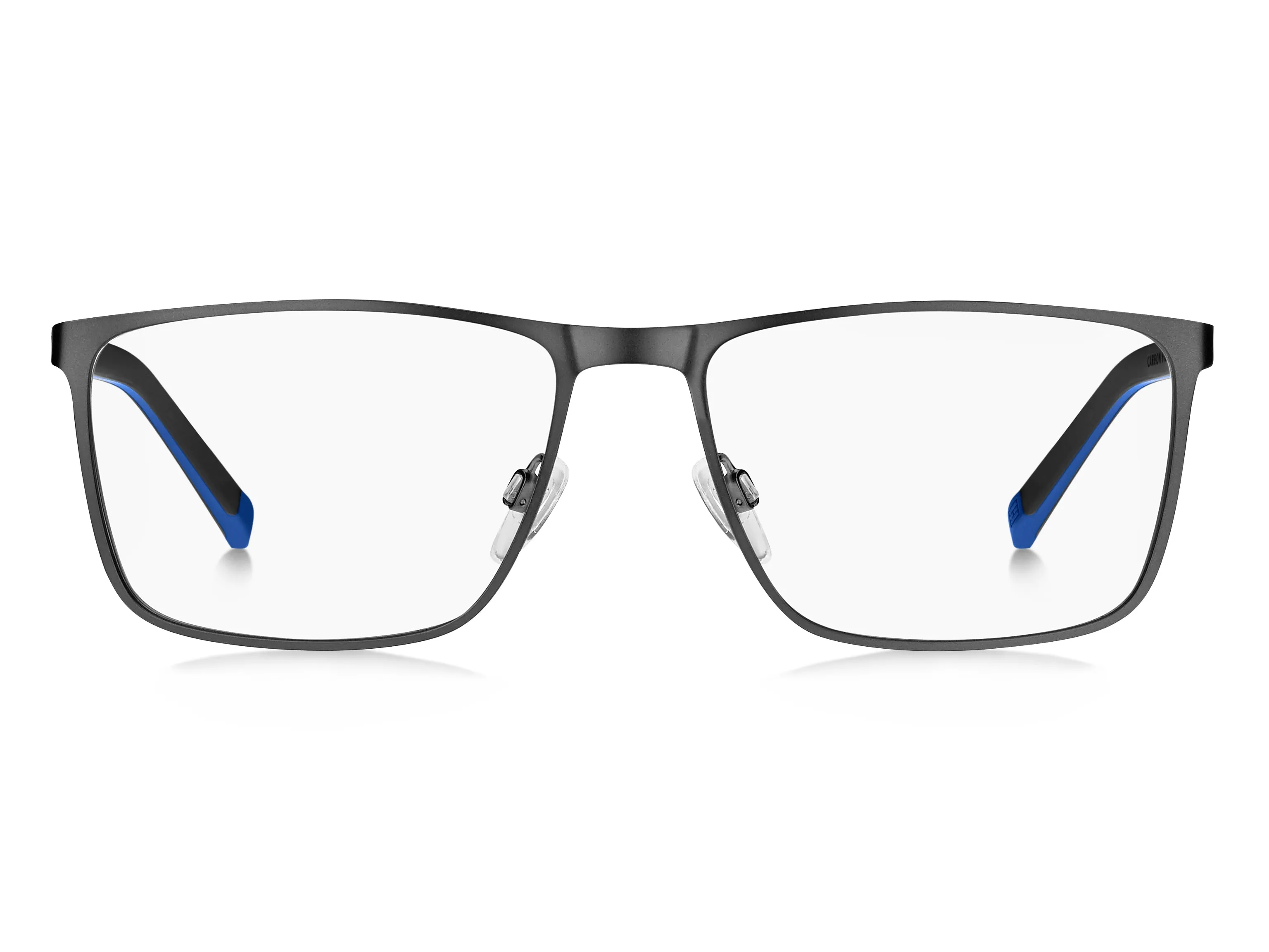 Tommy Hilfiger TH 2080 SVK Montature da vista Acciaio Grigio/Nero Squadrata - immagine 2