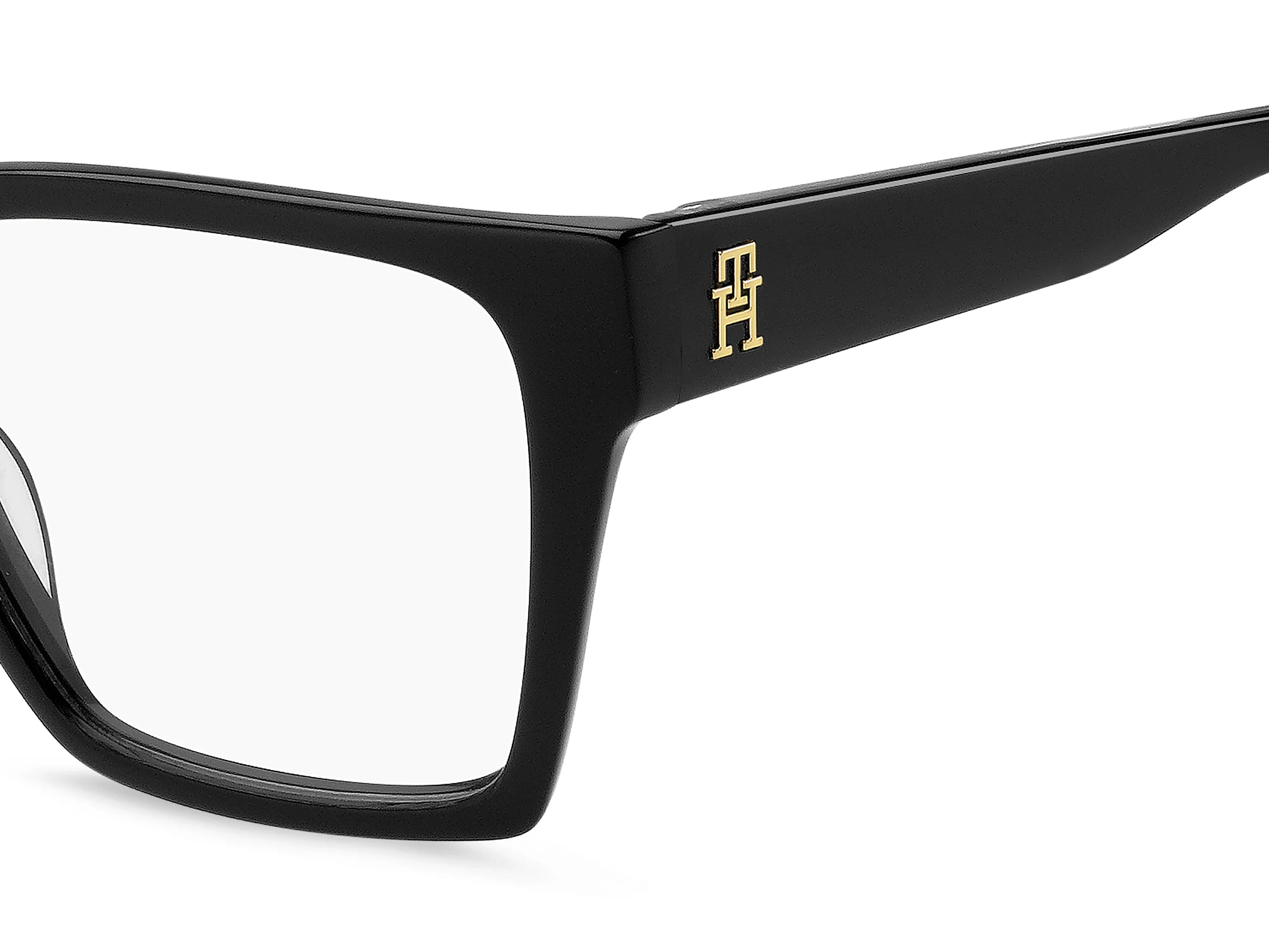 Tommy Hilfiger TH 2103 807 Montature da vista Acetato Nero Squadrata - immagine 3