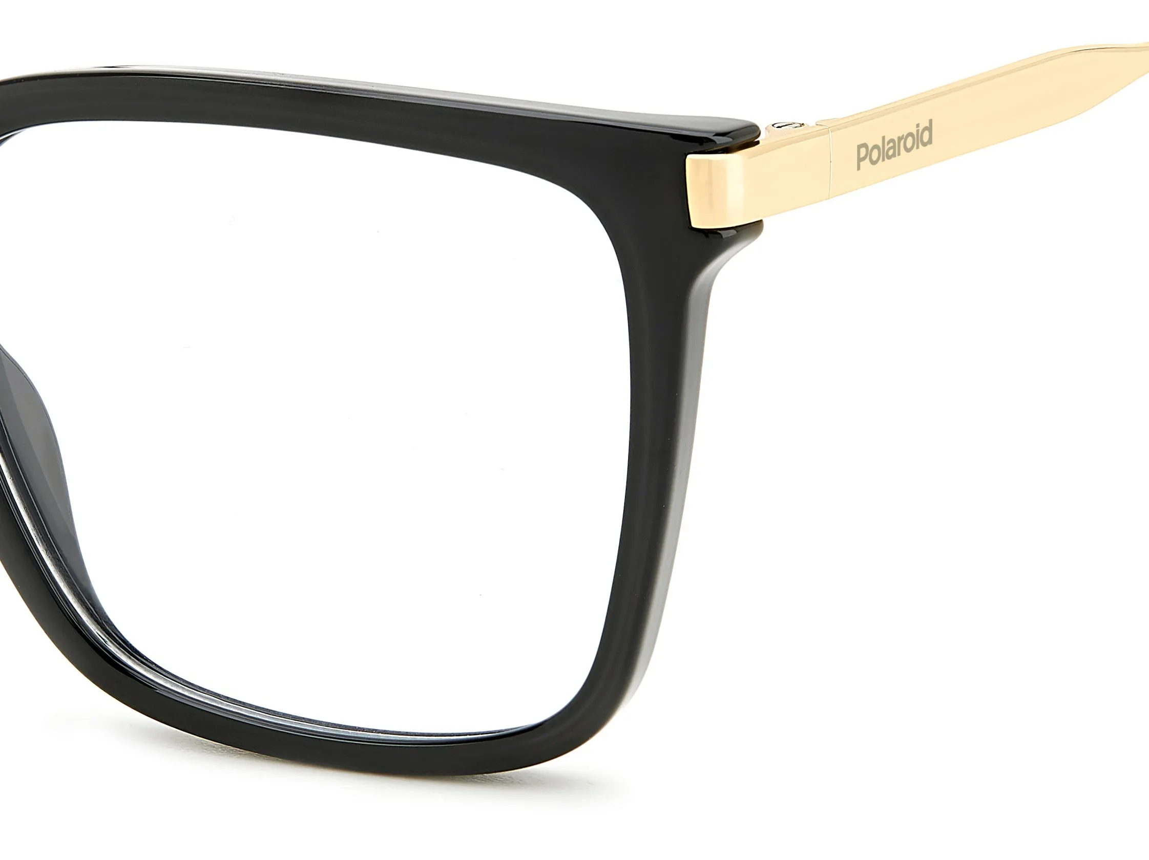 Polaroid PLD D528 807 Montature da vista Plastica Nero Squadrata - immagine 4