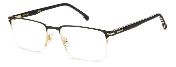 Carrera CARRERA 325 I46 Montature da vista Acciaio Nero/Oro Squadrata - immagine 1