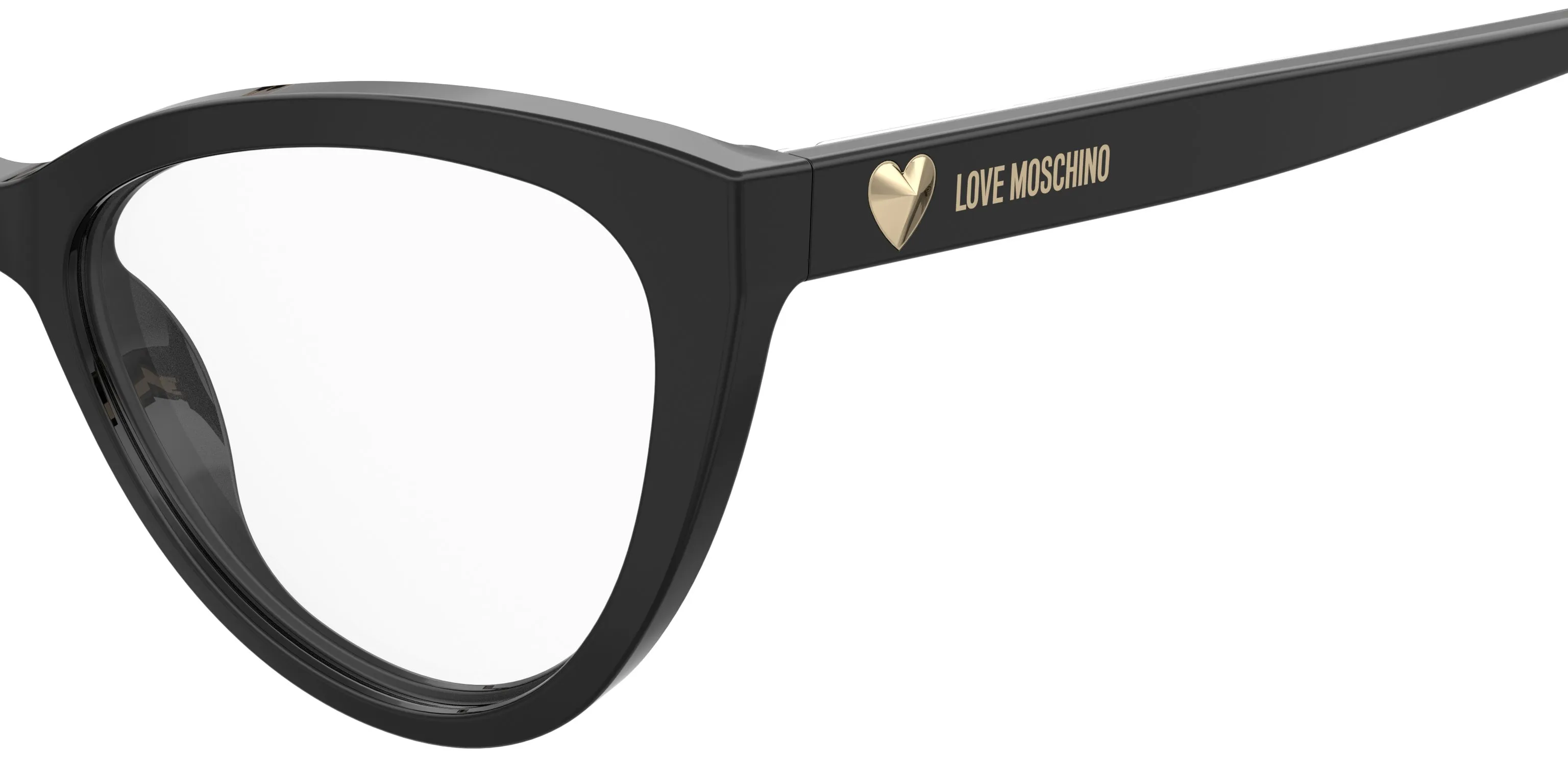 Moschino MOL631 7RM Montature da vista Acetato Nero Cat Eye - immagine 3