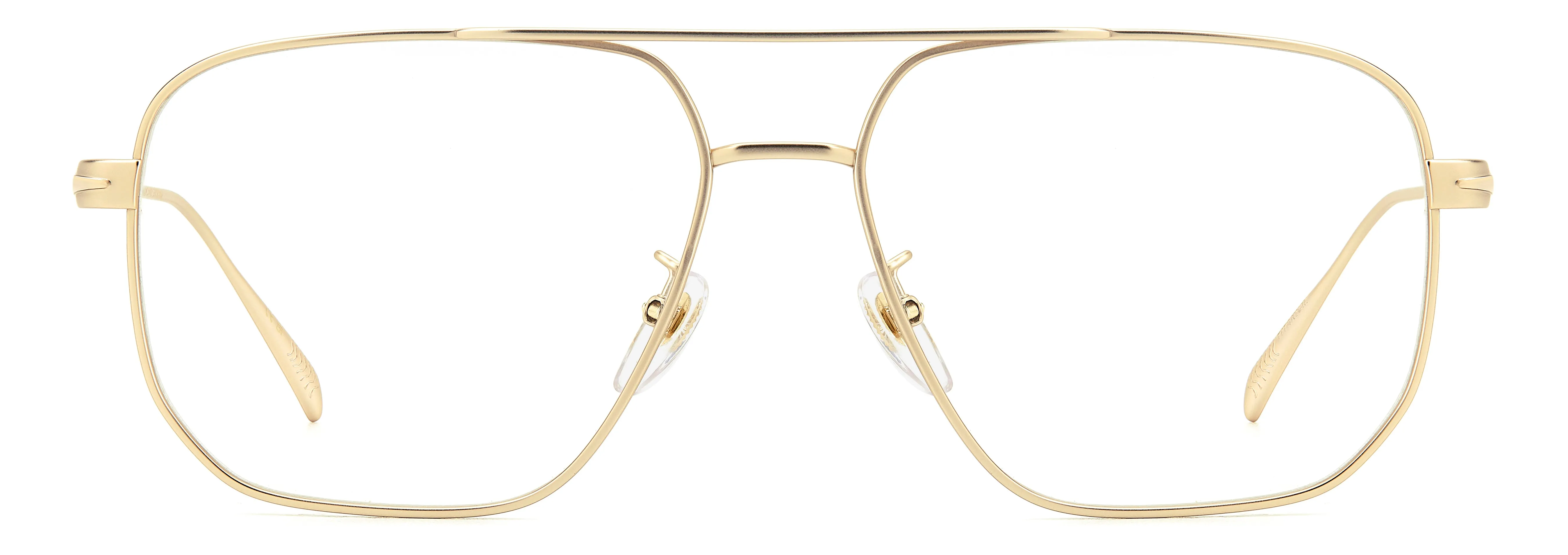 DAVID BECKHAM DB 7124 AOZ Montature da vista Titanio Oro opaco Squadrata - immagine 2