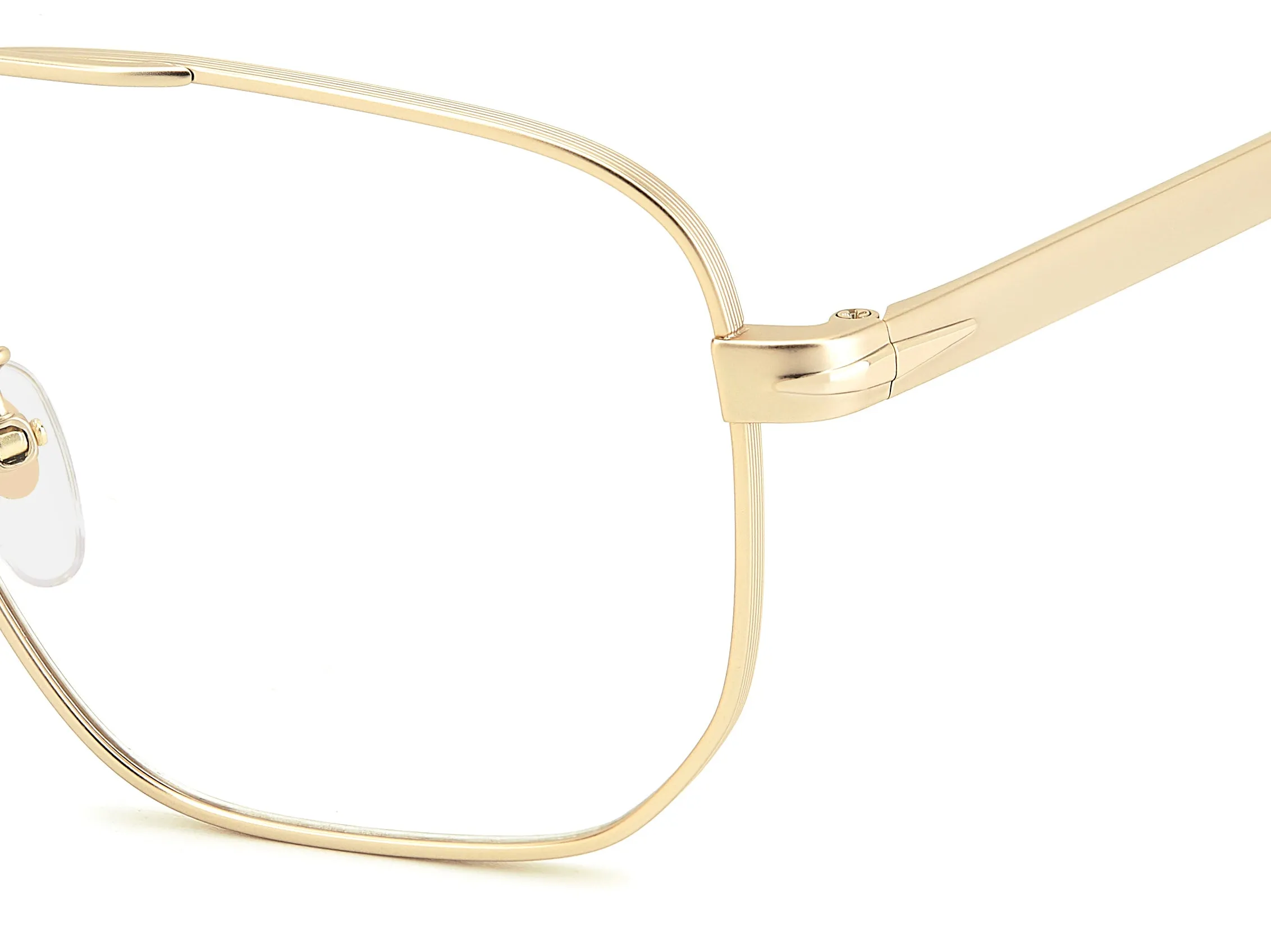 DAVID BECKHAM DB 7124 AOZ Montature da vista Titanio Oro opaco Squadrata - immagine 3