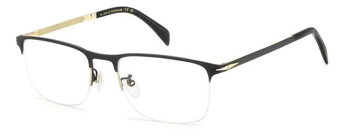 DAVID BECKHAM DB 1146 I46 Montature da vista Metallo Nero Squadrata - immagine 1