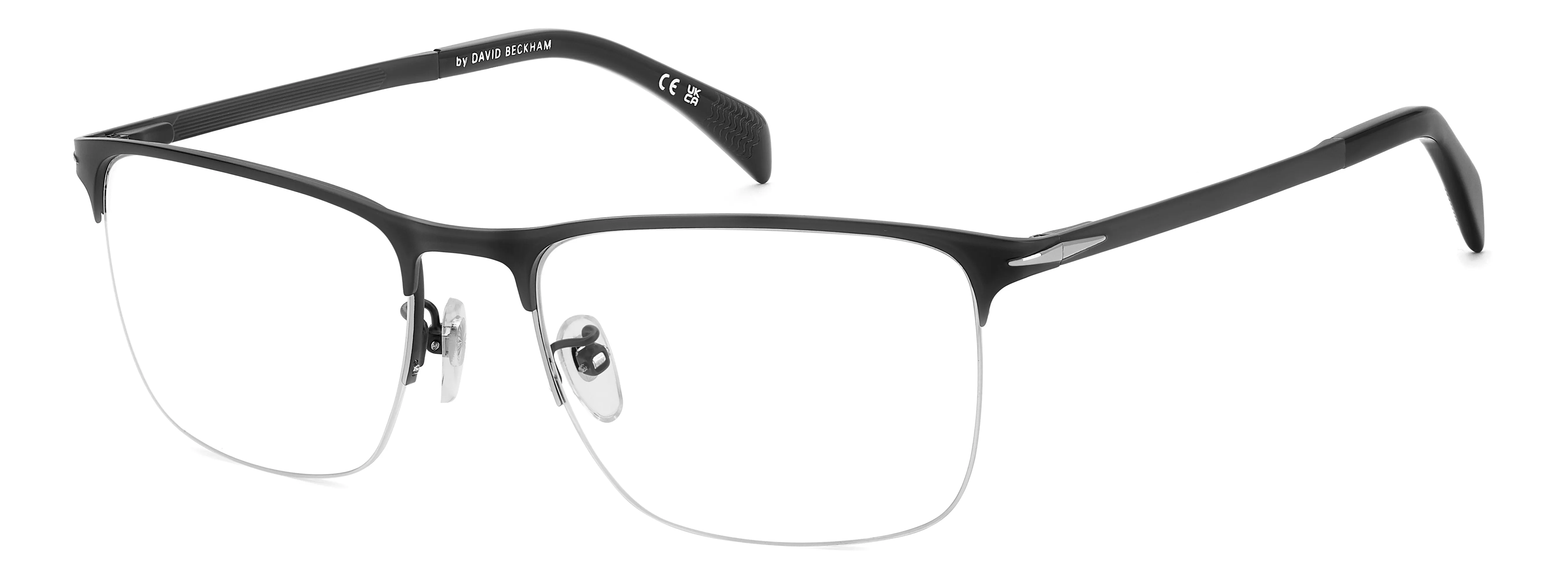 DAVID BECKHAM DB 1146 003 Montature da vista Metallo Nero Squadrata - immagine 1