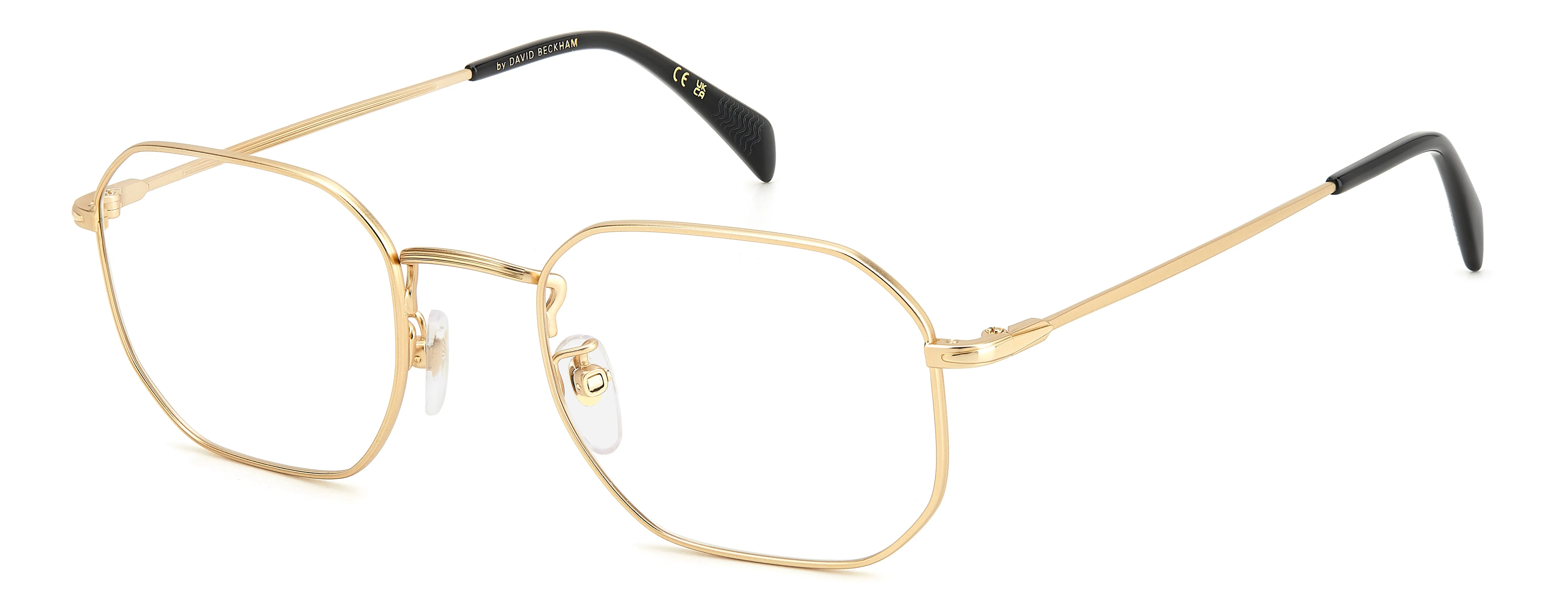 DAVID BECKHAM DB 1151 AOZ Montature da vista Metallo Oro opaco Geometrica - immagine 1