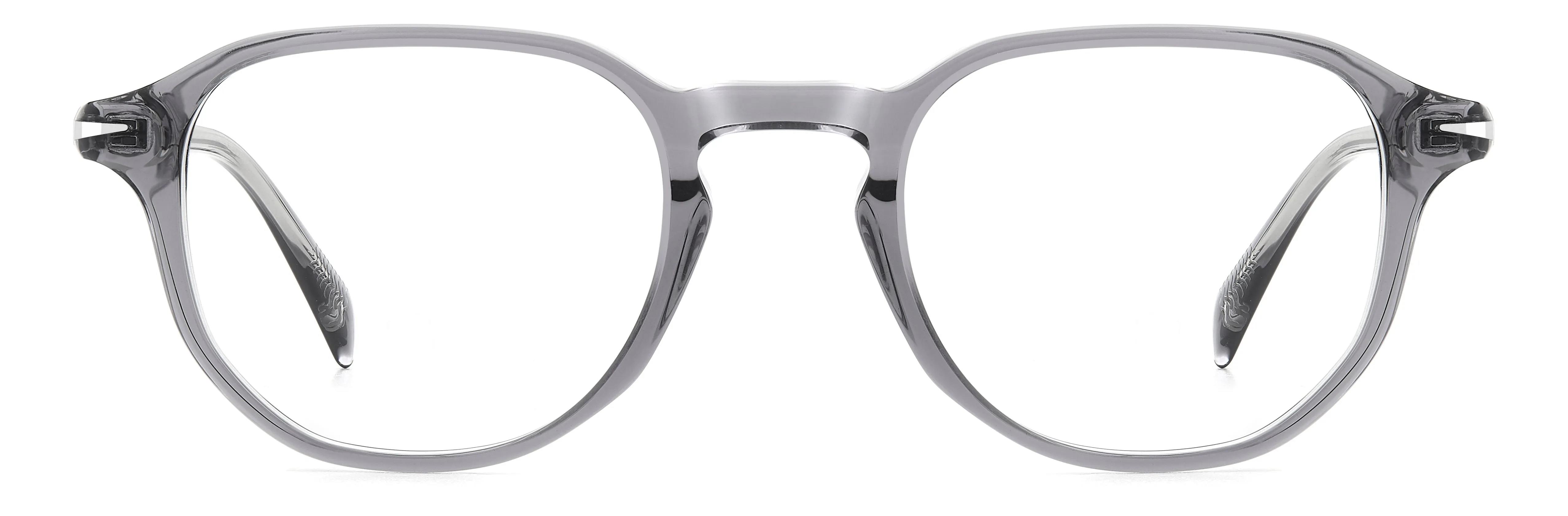 DAVID BECKHAM DB 1140 TX7 Montature da vista Acetato Grigio Geometrica - immagine 2