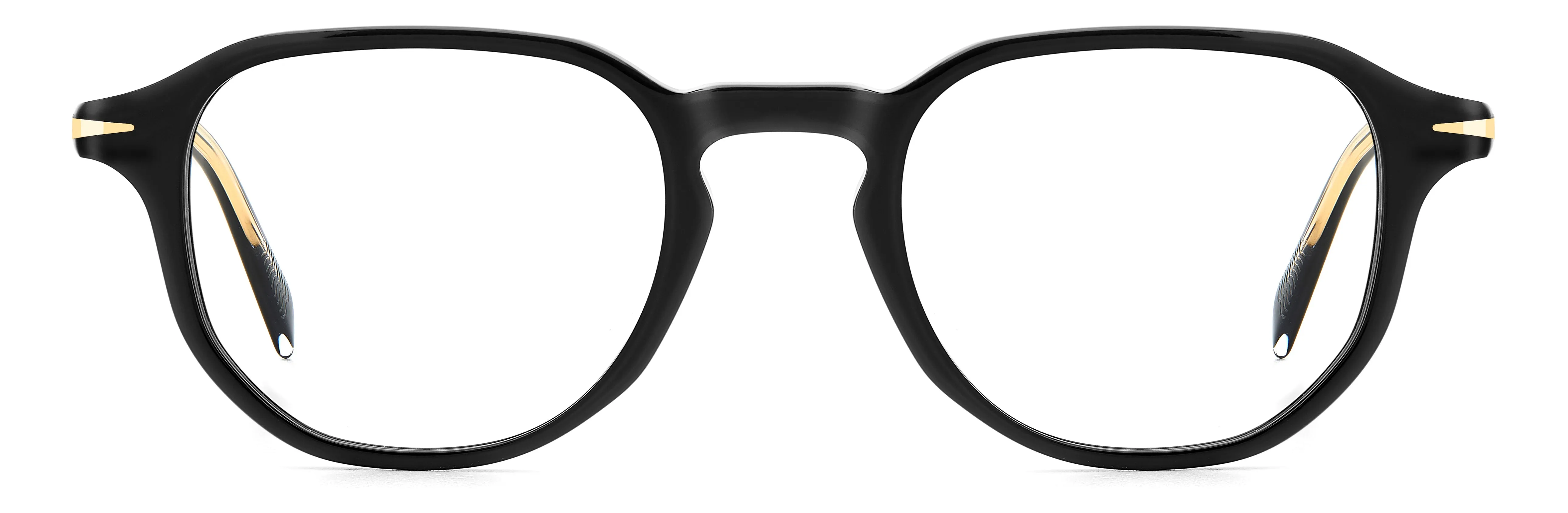 DAVID BECKHAM DB 1140 807 Montature da vista Acetato Nero Geometrica - immagine 2