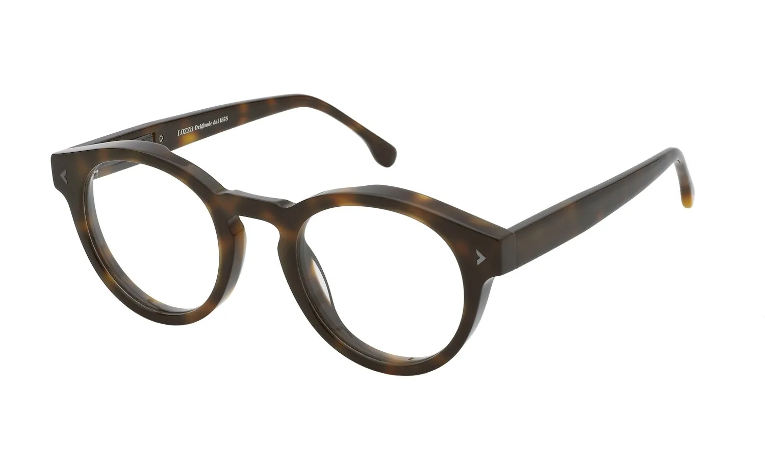 Lozza VL4337 POLIGNANO 2 09AJ Montature da vista Acetato Havana Pantos - immagine 1
