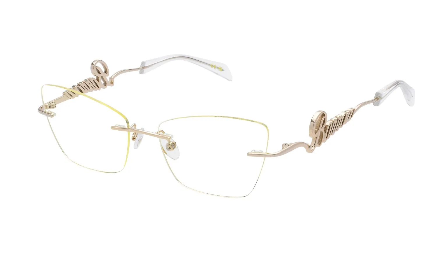 Barrow VBA011 CALIPSO GLASANT 300 Montature da vista Metallo Oro Giallo Farfalla Normale - immagine 1