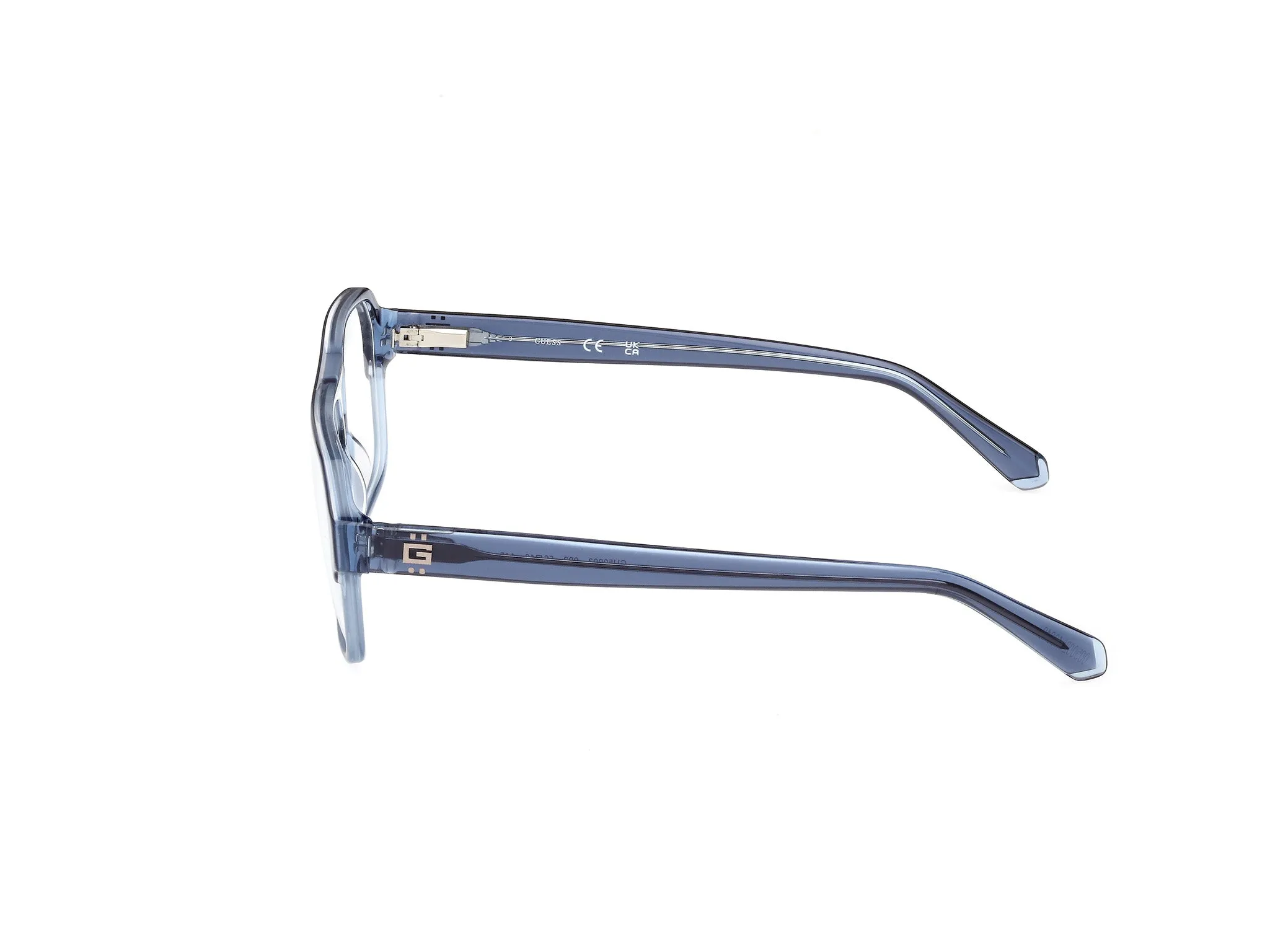Guess GU50093 92 Montature da vista Acetato Blu Squadrata Normale - immagine 2