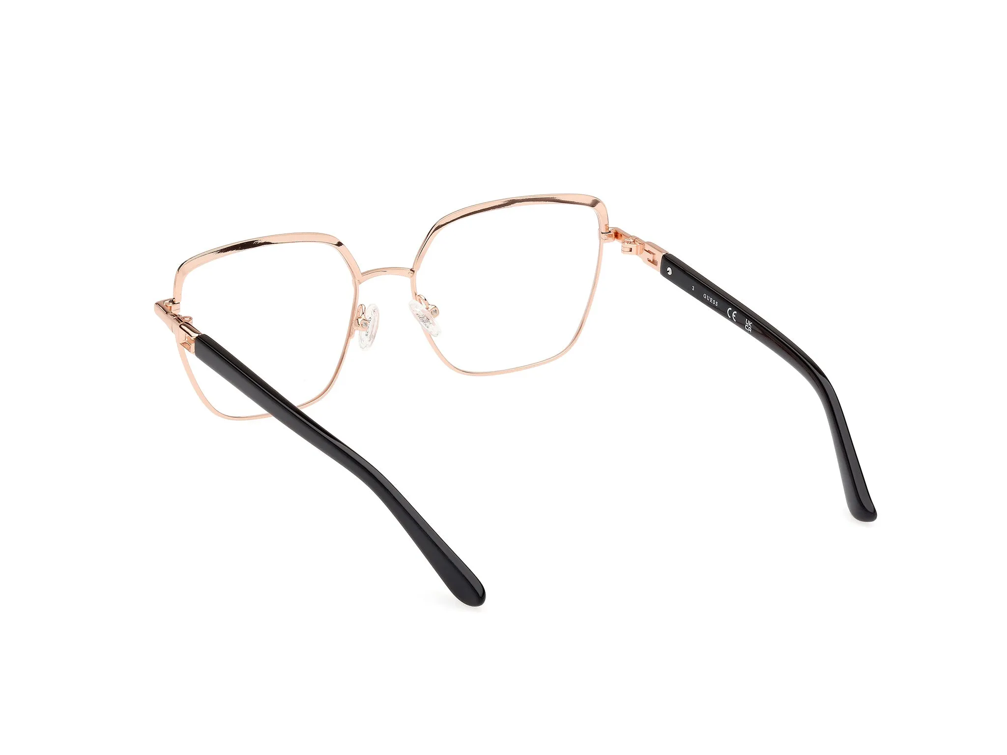 Guess GU2983 5 Montature da vista Metallo Nero Geometrica Normale - immagine 4