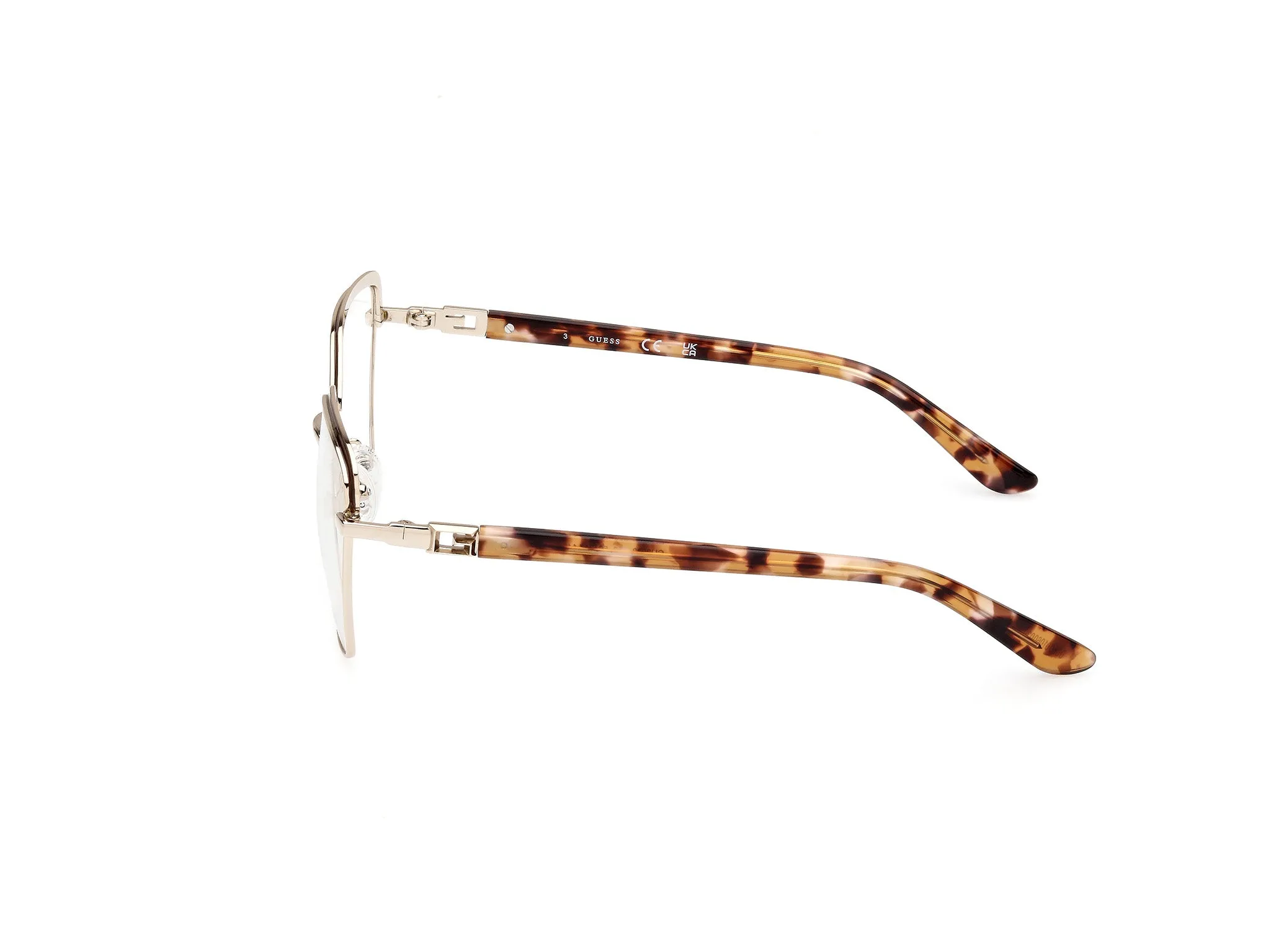 Guess GU2983 50 Montature da vista Metallo Marrone Geometrica Normale - immagine 2