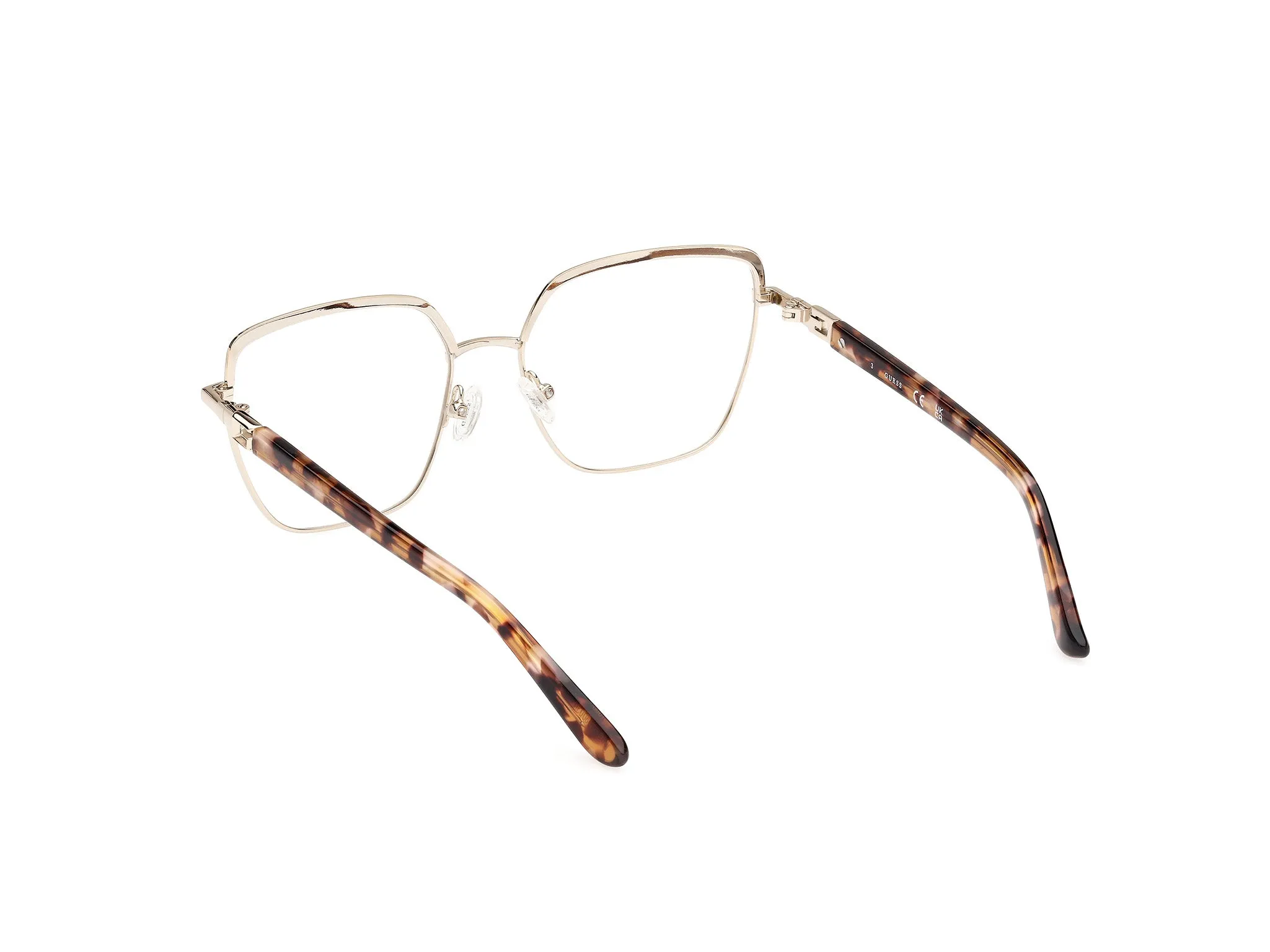 Guess GU2983 50 Montature da vista Metallo Marrone Geometrica Normale - immagine 4