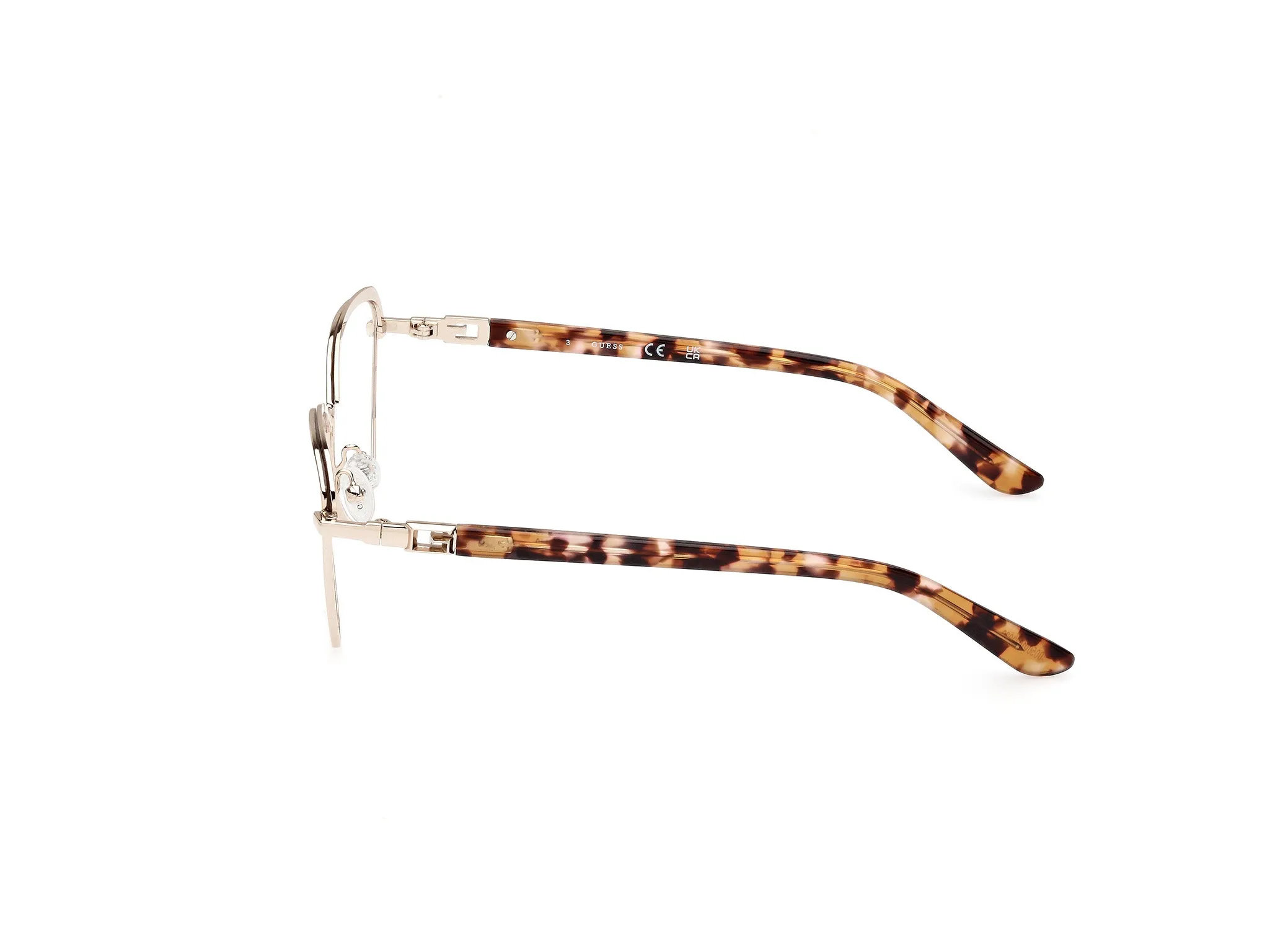 Guess GU2982 50 Montature da vista Metallo Marrone Rotonda Normale - immagine 2