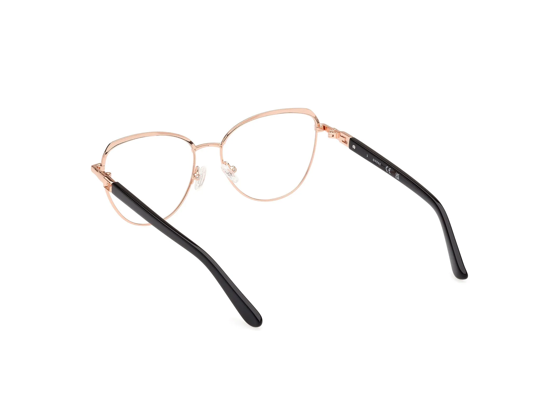 Guess GU2982 5 Montature da vista Metallo Nero Rotonda Normale - immagine 4