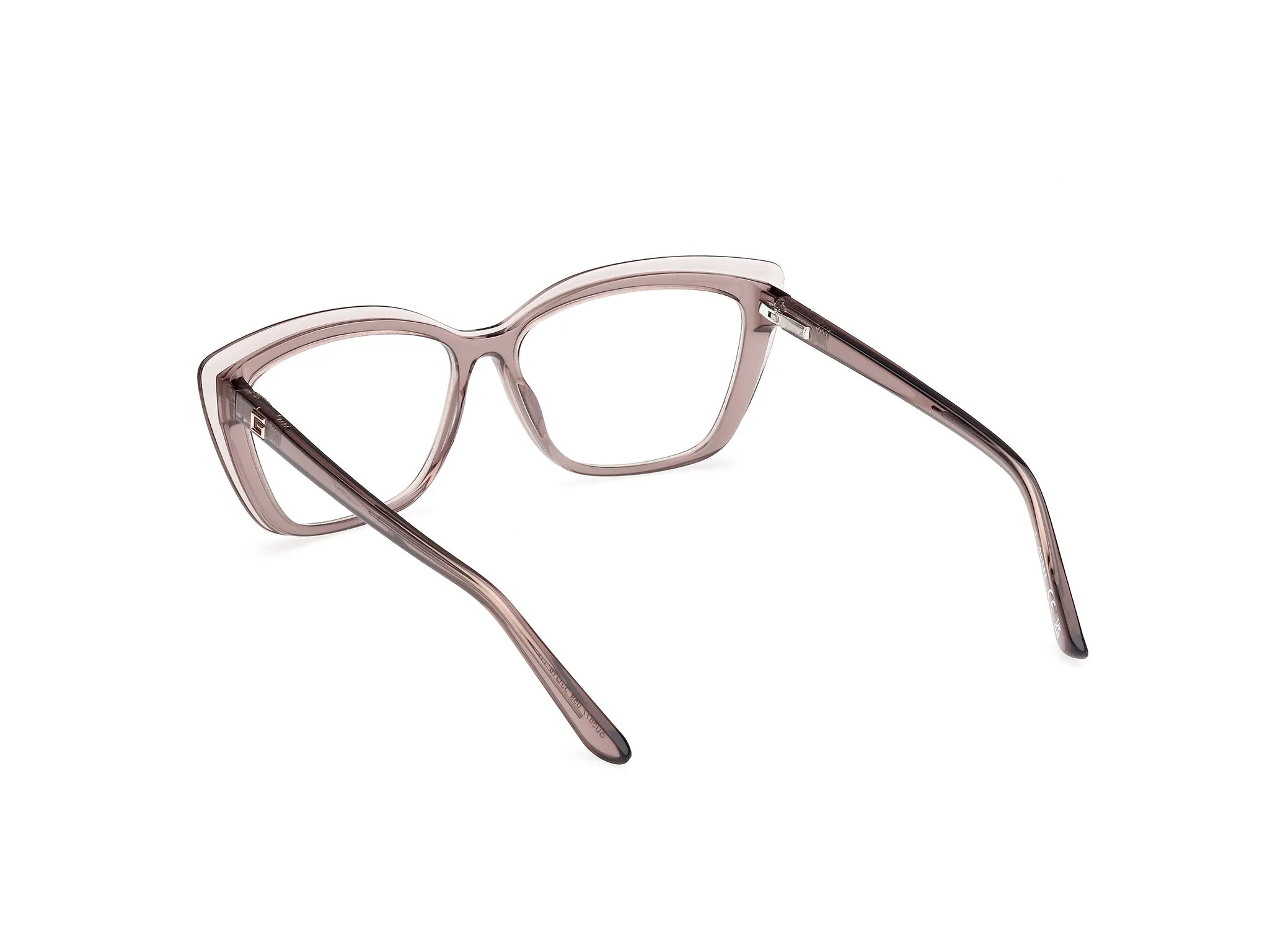 Guess GU2977 59 Montature da vista Acetato Beige Squadrata Normale - immagine 4