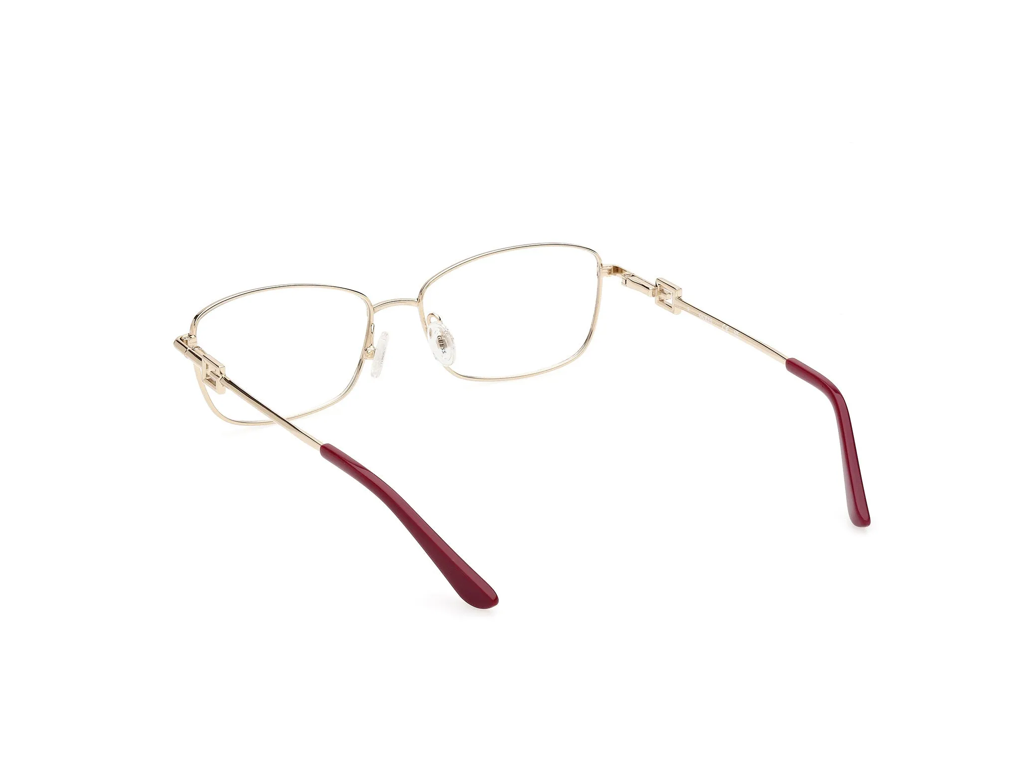 Guess GU2975 71 Montature da vista Metallo Bordeaux Squadrata Normale - immagine 4