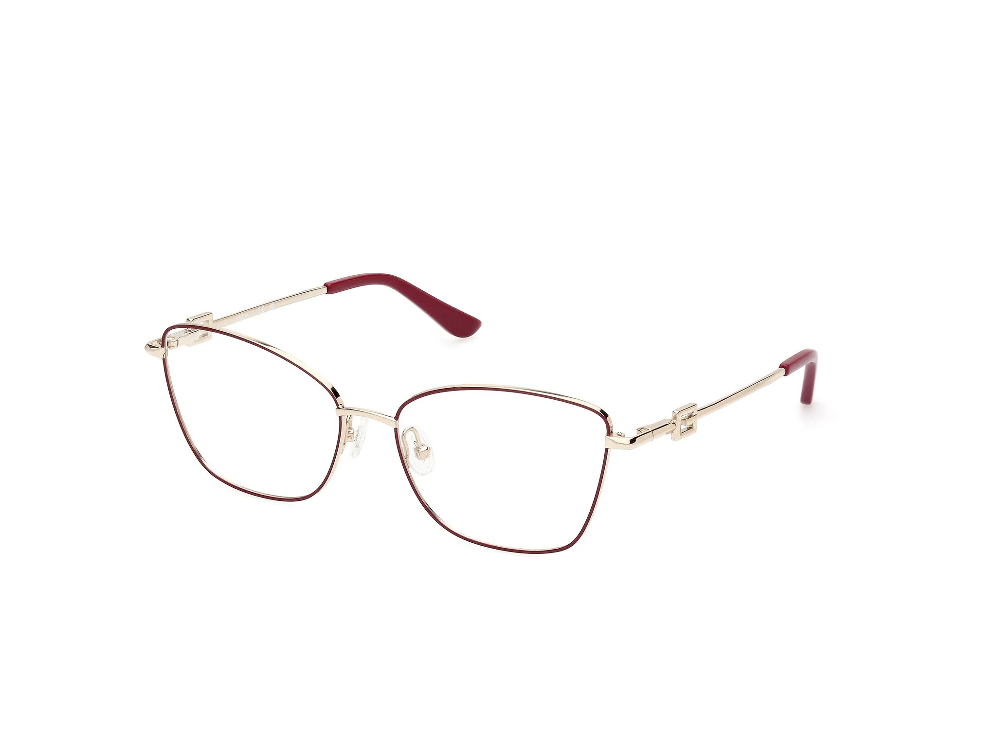 Guess GU2974 71 Montature da vista Metallo Bordeaux Cat Eye Normale - immagine 1