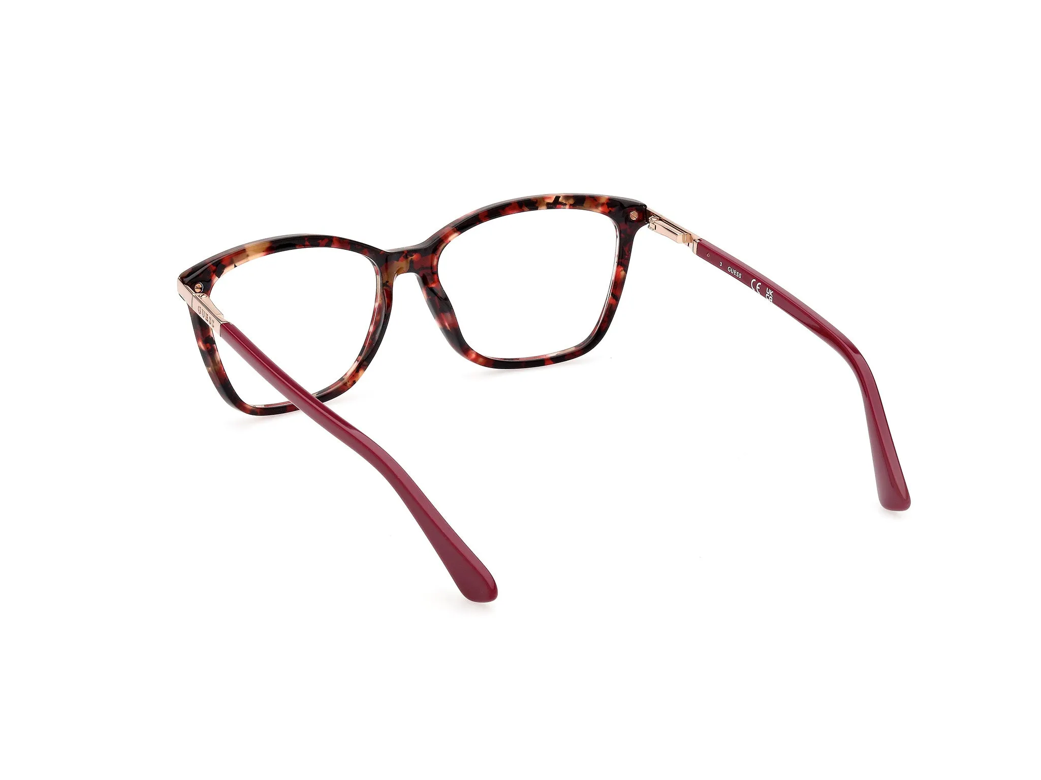 Guess GU2880 71 Montature da vista Acetato Squadrata Normale - immagine 4