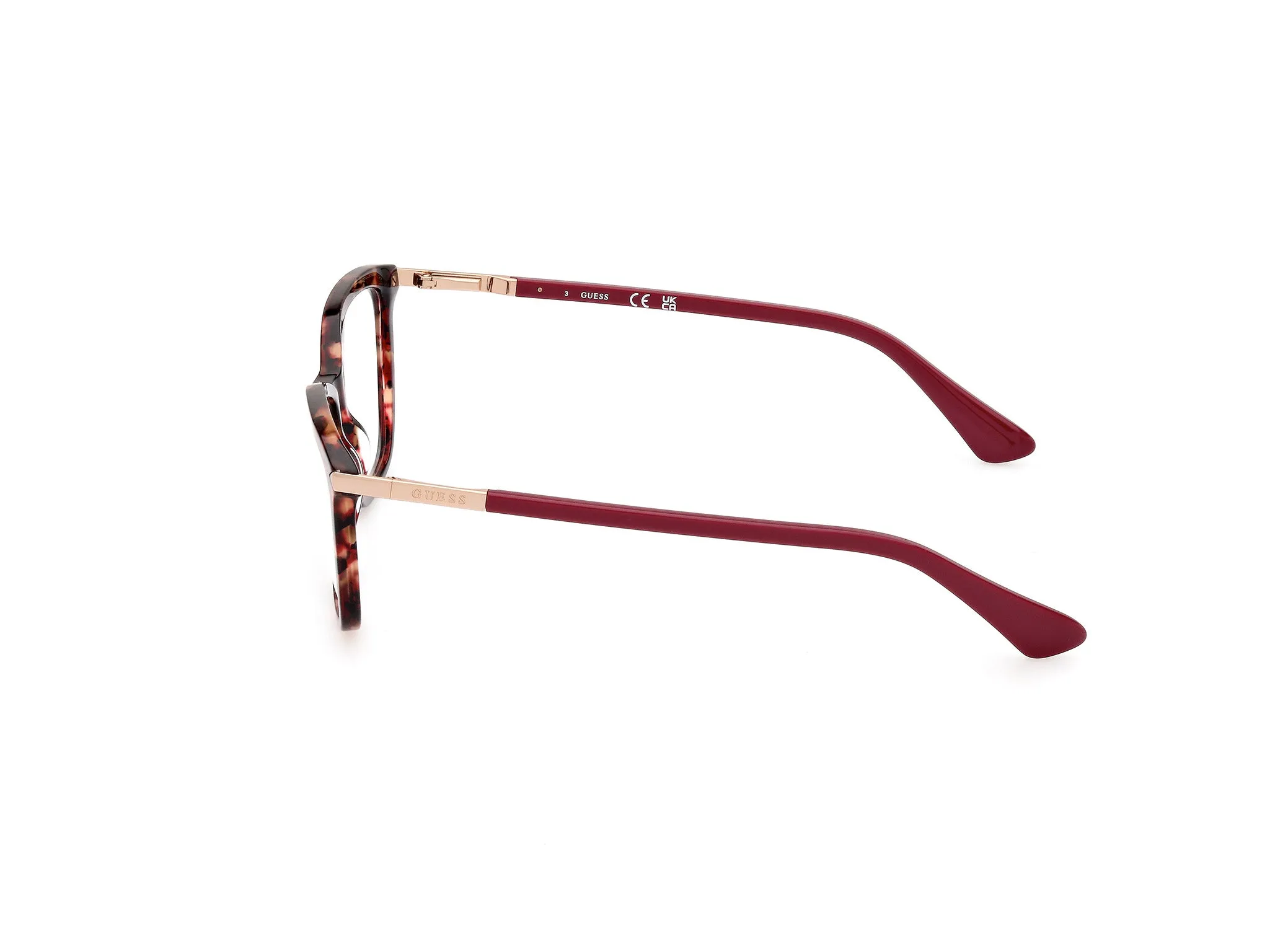 Guess GU2880 71 Montature da vista Acetato Squadrata Normale - immagine 2