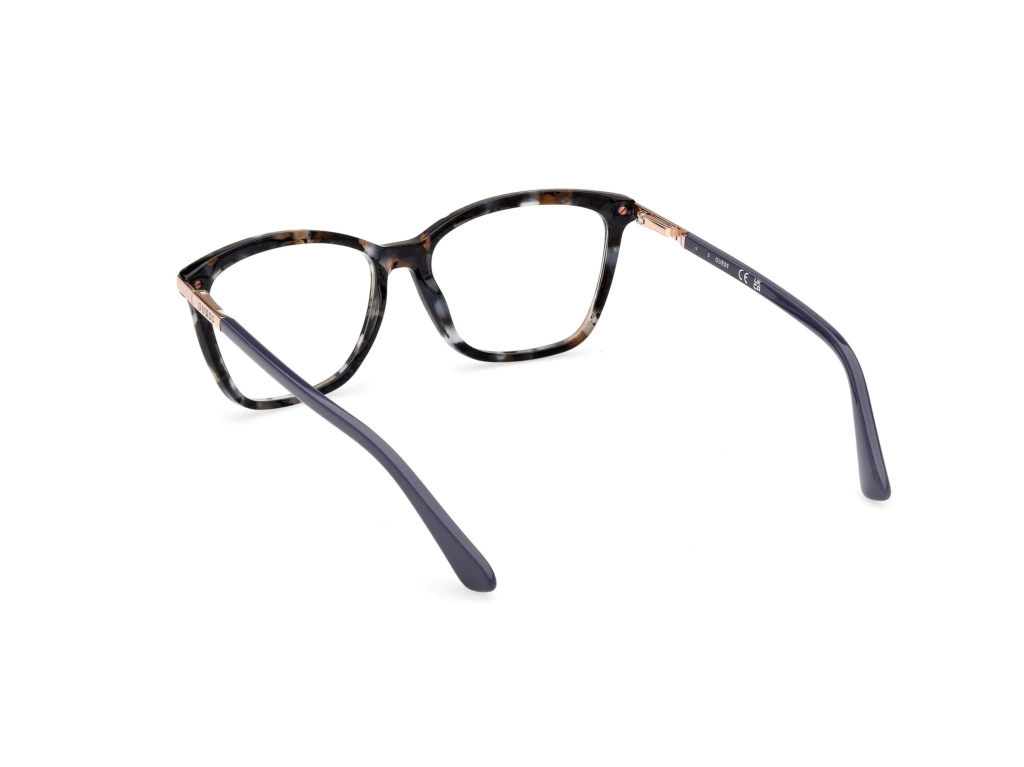 Guess GU2880 56 Montature da vista Acetato Squadrata Normale - immagine 4