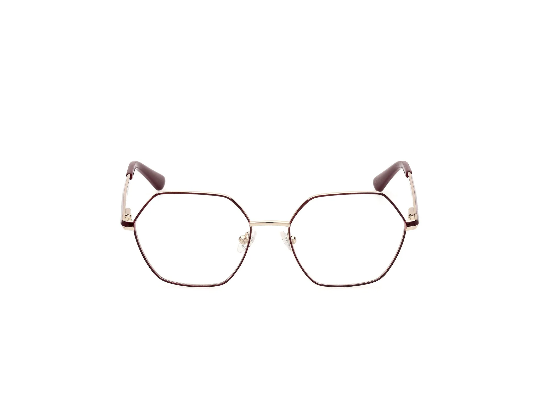 Guess GU2869 71 Montature da vista Metallo Bordeaux Geometrica Normale - immagine 3