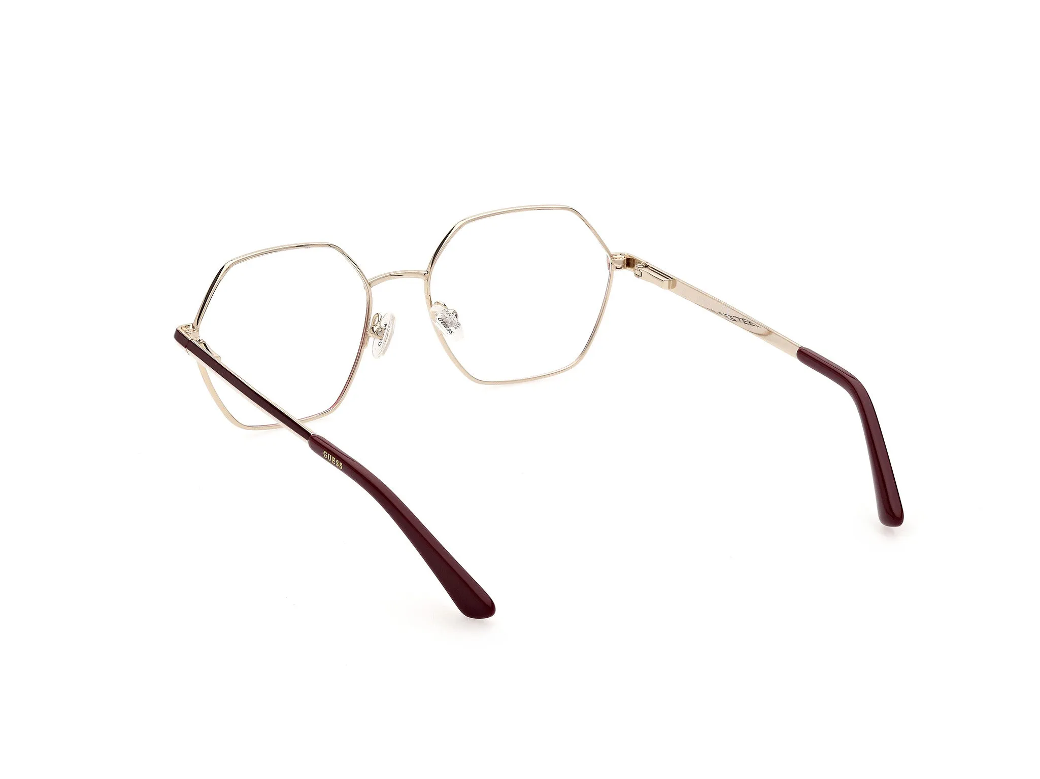 Guess GU2869 71 Montature da vista Metallo Bordeaux Geometrica Normale - immagine 4