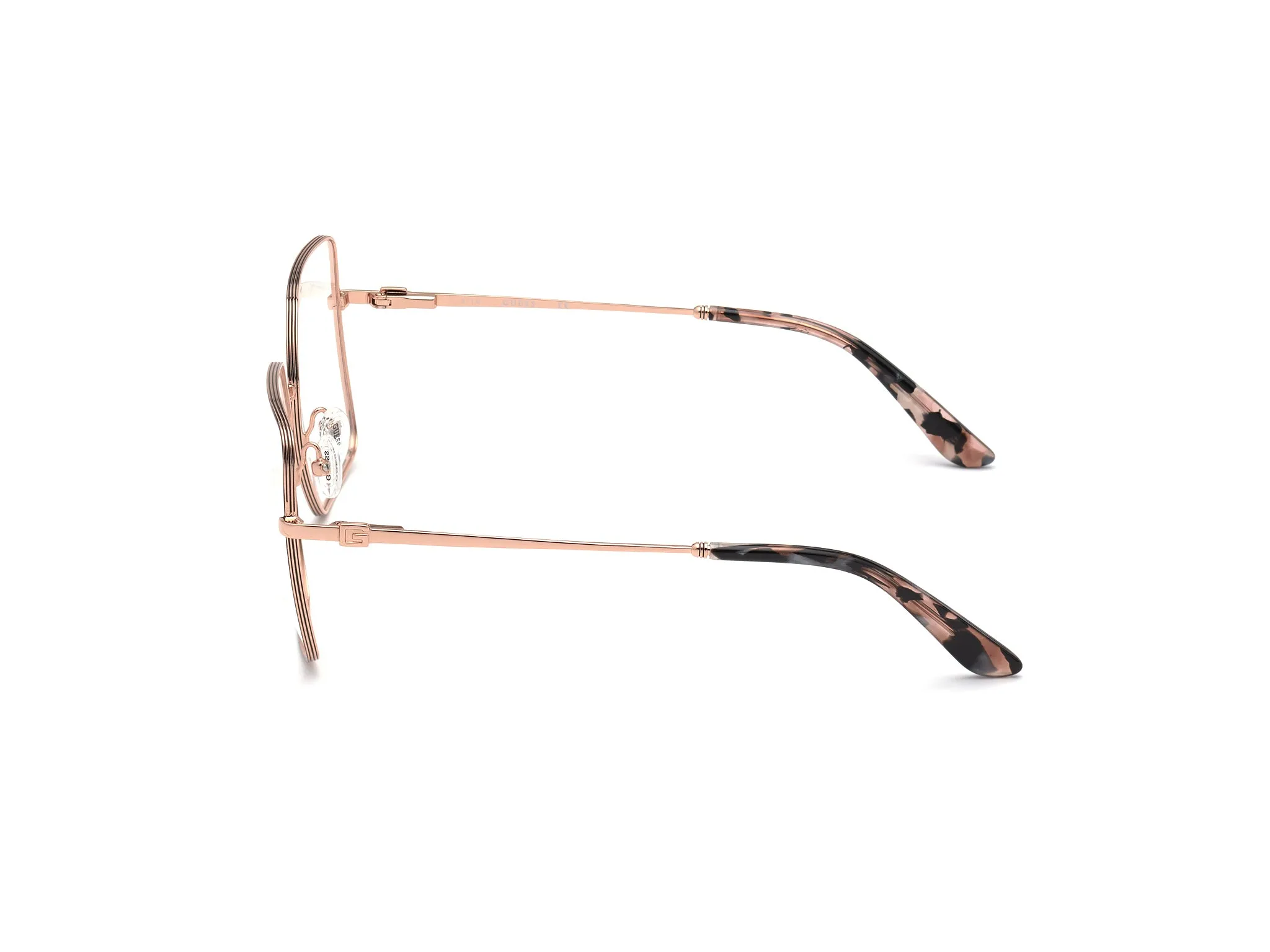 Guess GU2824 5 Montature da vista Metallo Nero Squadrata Normale - immagine 2