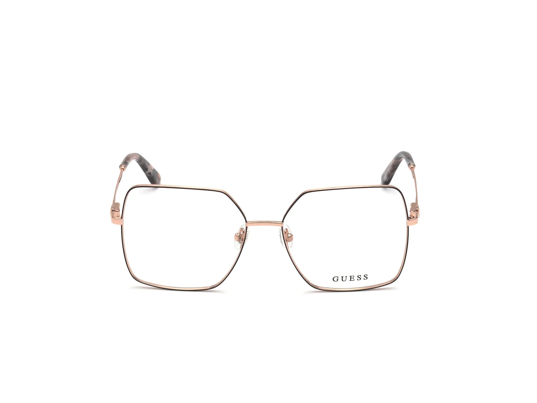 Guess GU2824 5 Montature da vista Metallo Nero Squadrata Normale - immagine 3