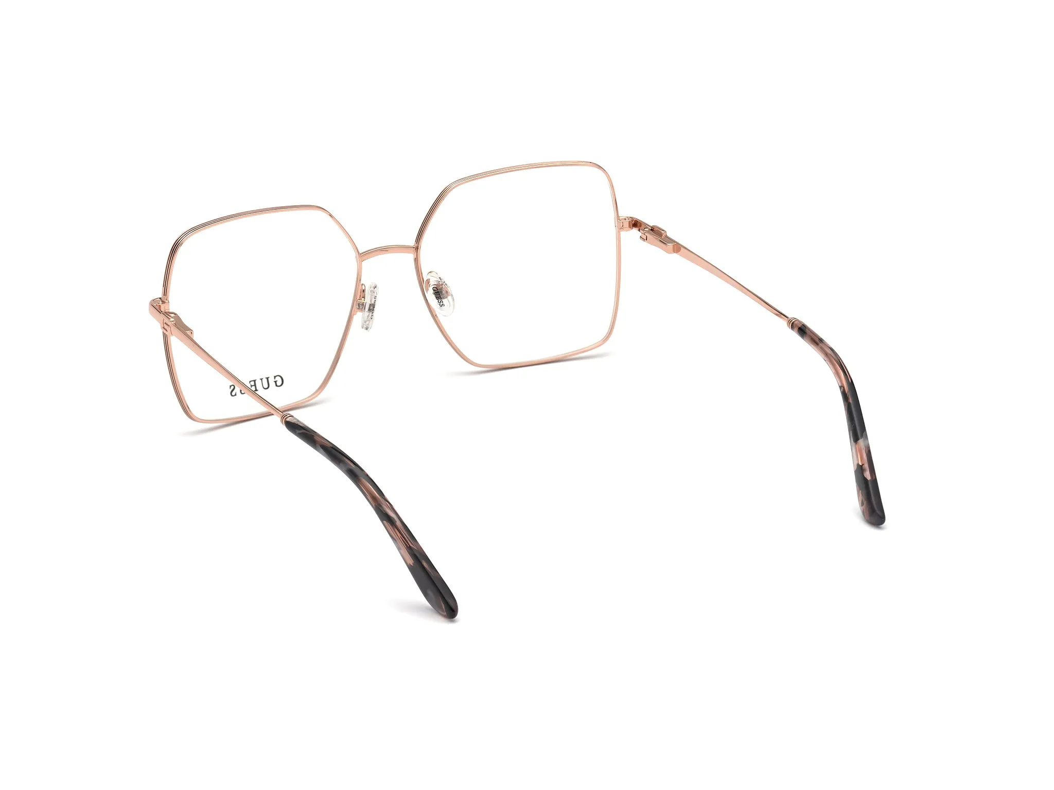 Guess GU2824 5 Montature da vista Metallo Nero Squadrata Normale - immagine 4