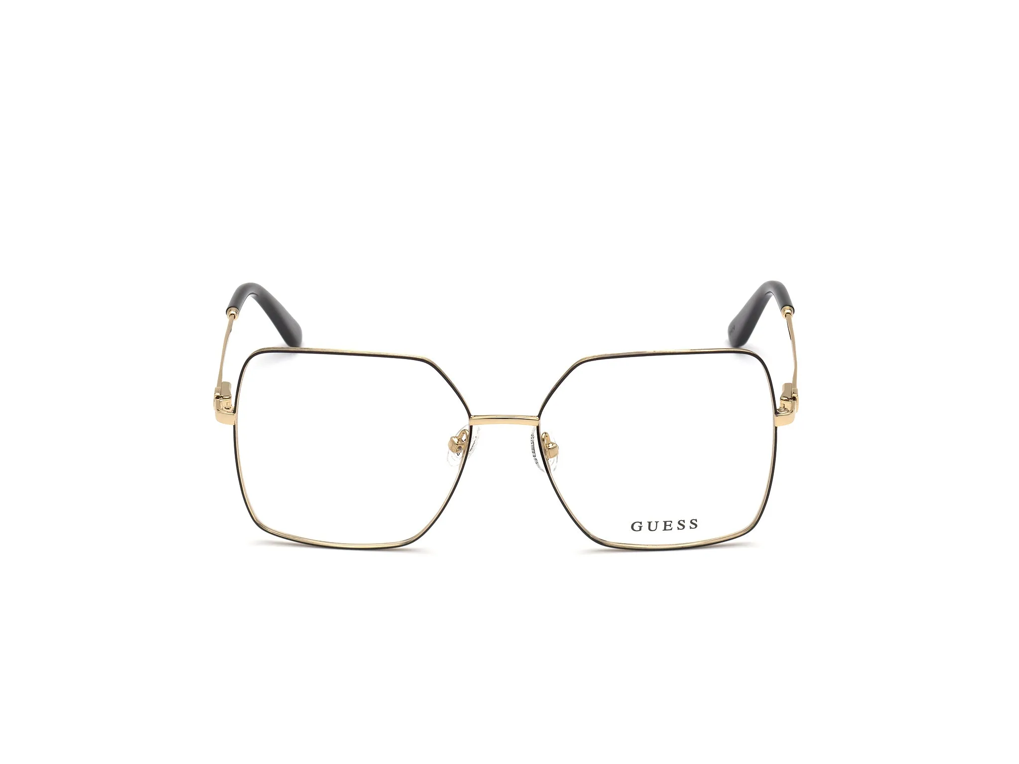 Guess GU2824 1 Montature da vista Metallo Nero Squadrata Normale - immagine 3