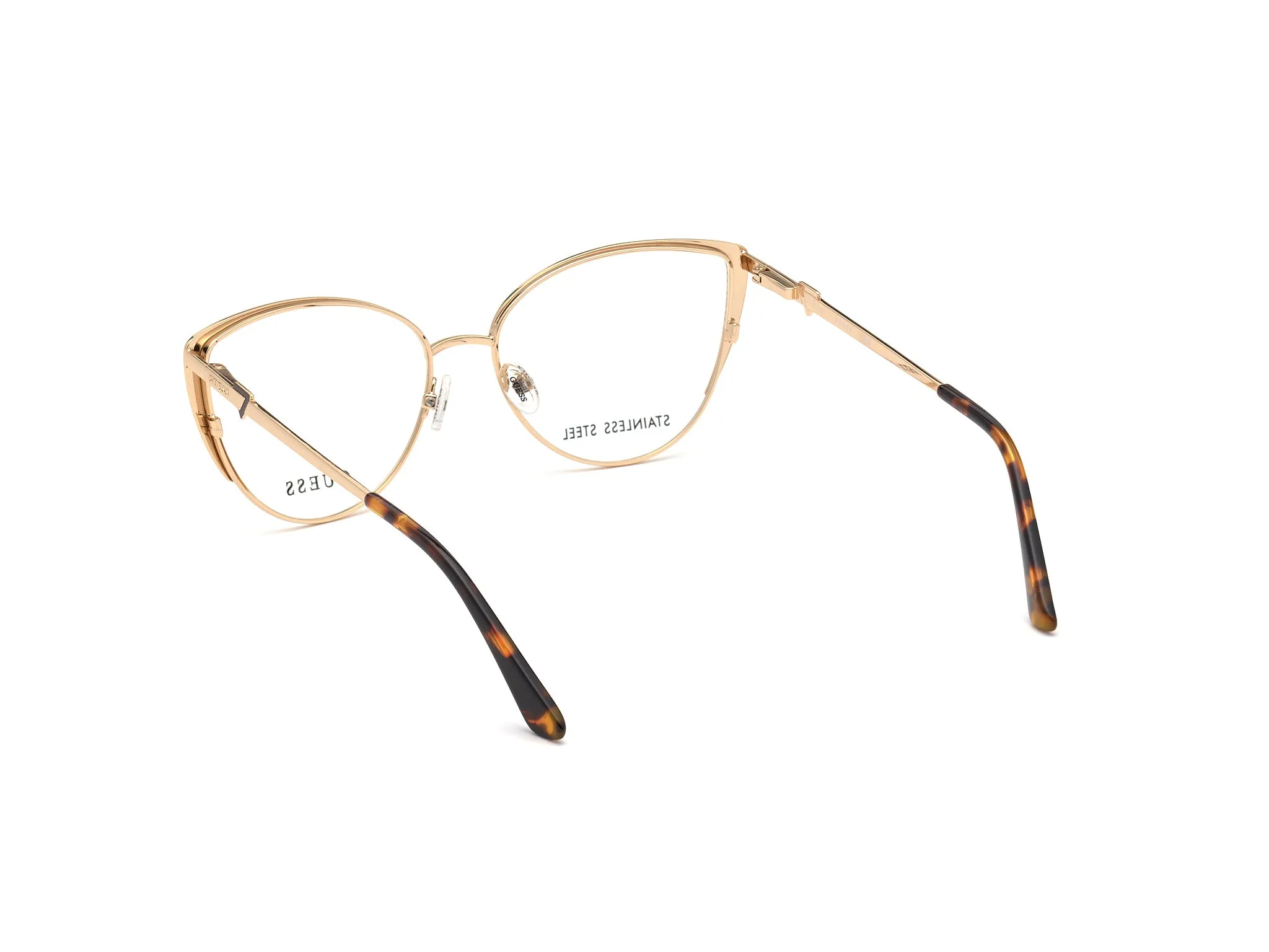 Guess GU2813 49 Montature da vista Metallo Marrone Cat Eye Normale - immagine 4
