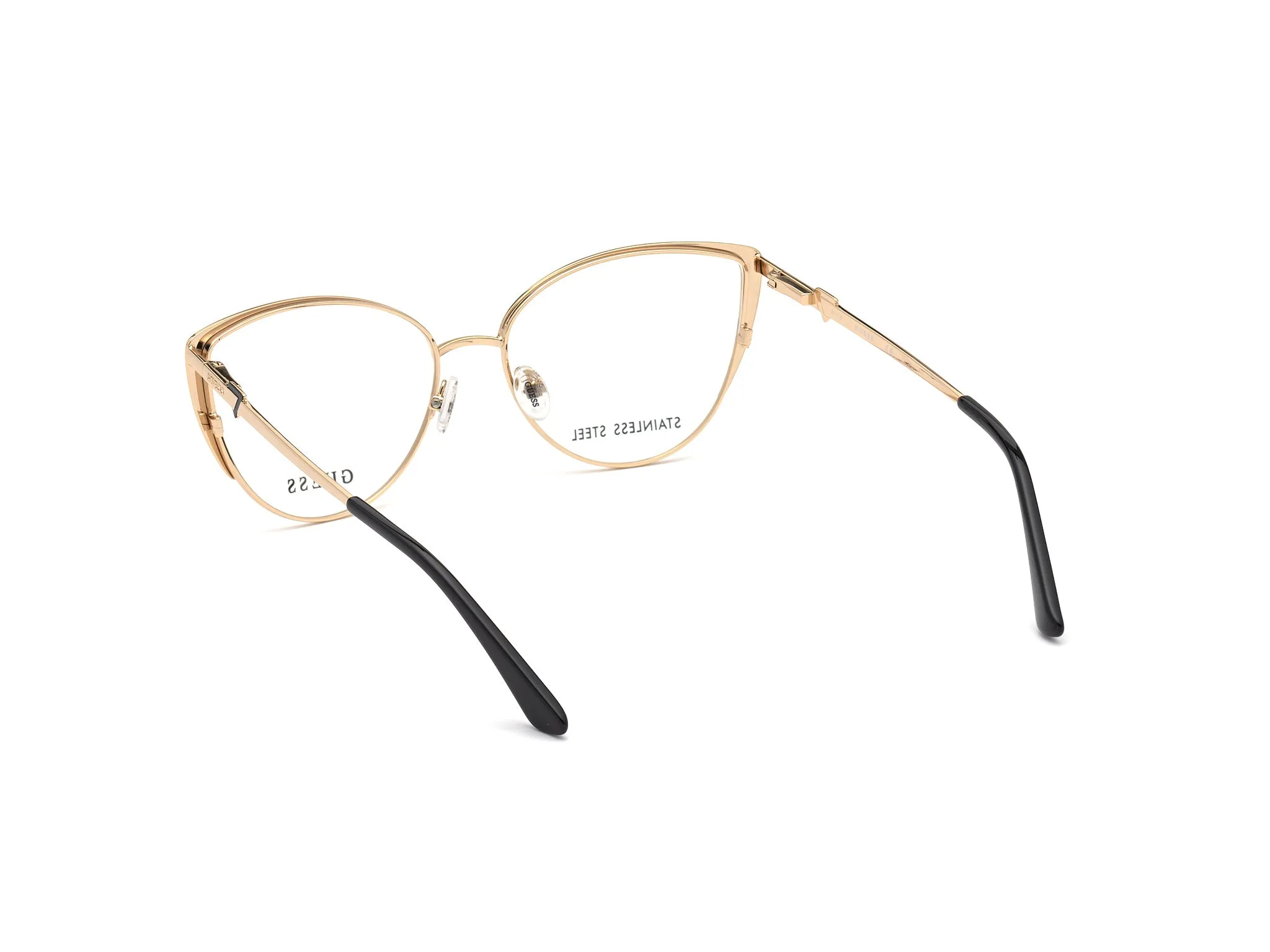 Guess GU2813 2 Montature da vista Metallo Nero Cat Eye Normale - immagine 4