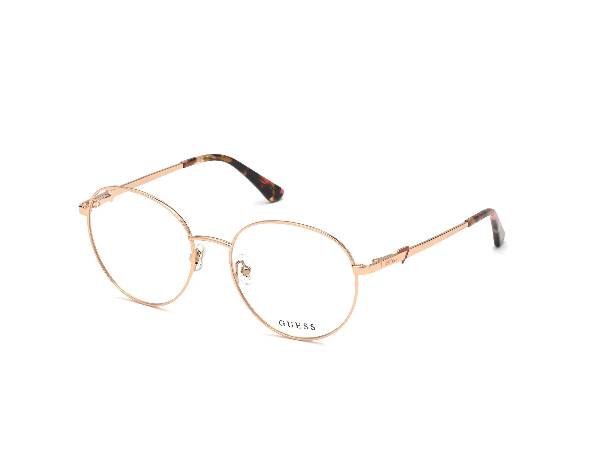 Guess GU2812 28 Montature da vista Metallo Oro Rotonda Normale - immagine 1