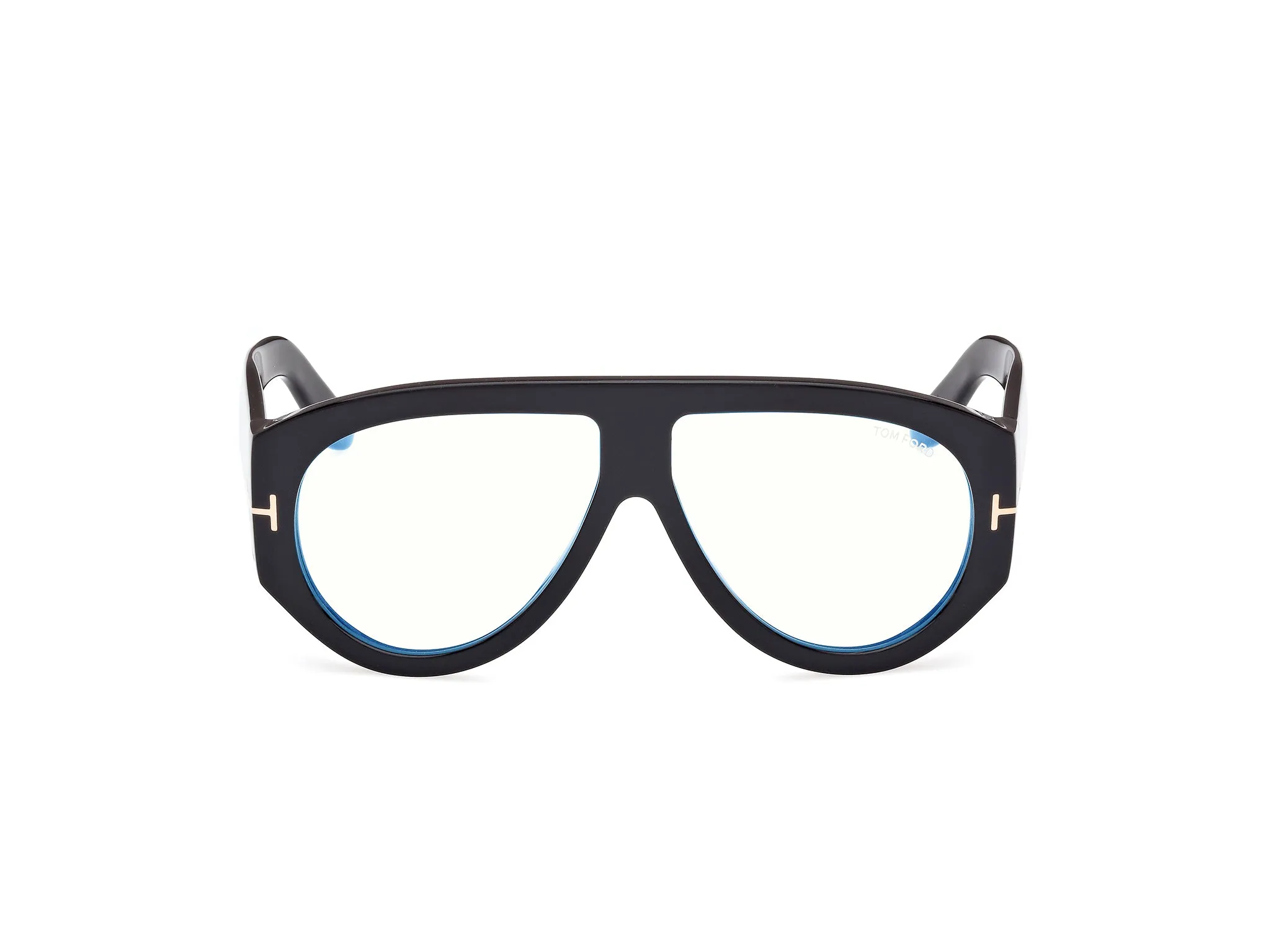 TOM FORD FT5958-B 1 Montature da vista Acetato Nero Pilot Normale - immagine 3