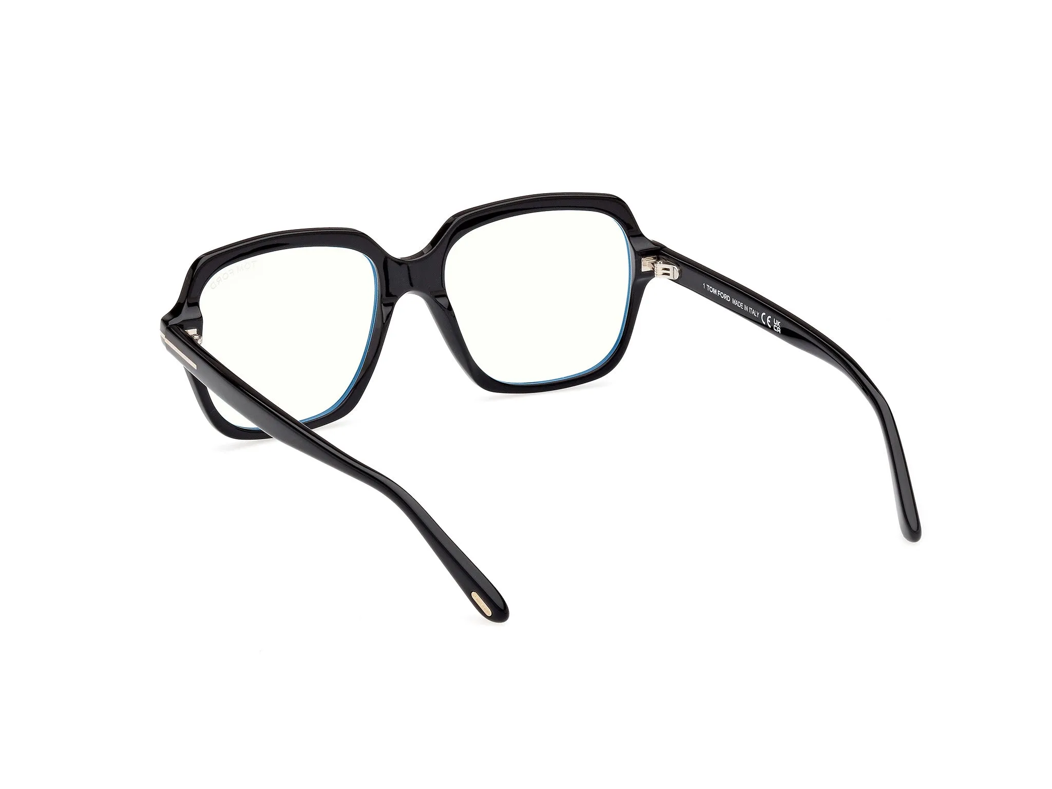TOM FORD FT5908-B 1 Montature da vista Acetato Nero Geometrica Normale - immagine 4