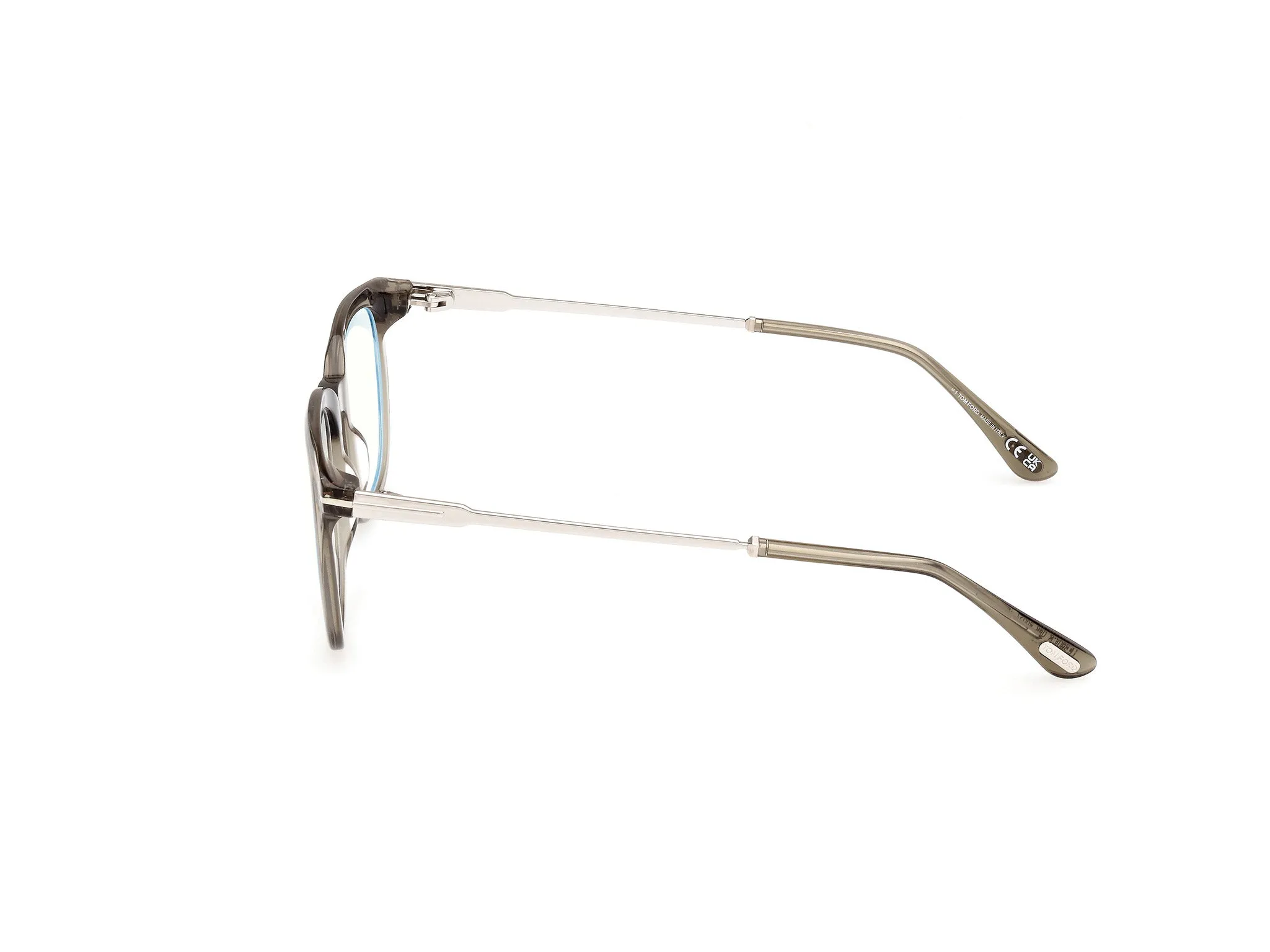 TOM FORD FT5904-B 96 Montature da vista Acetato Verde Squadrata Normale - immagine 2